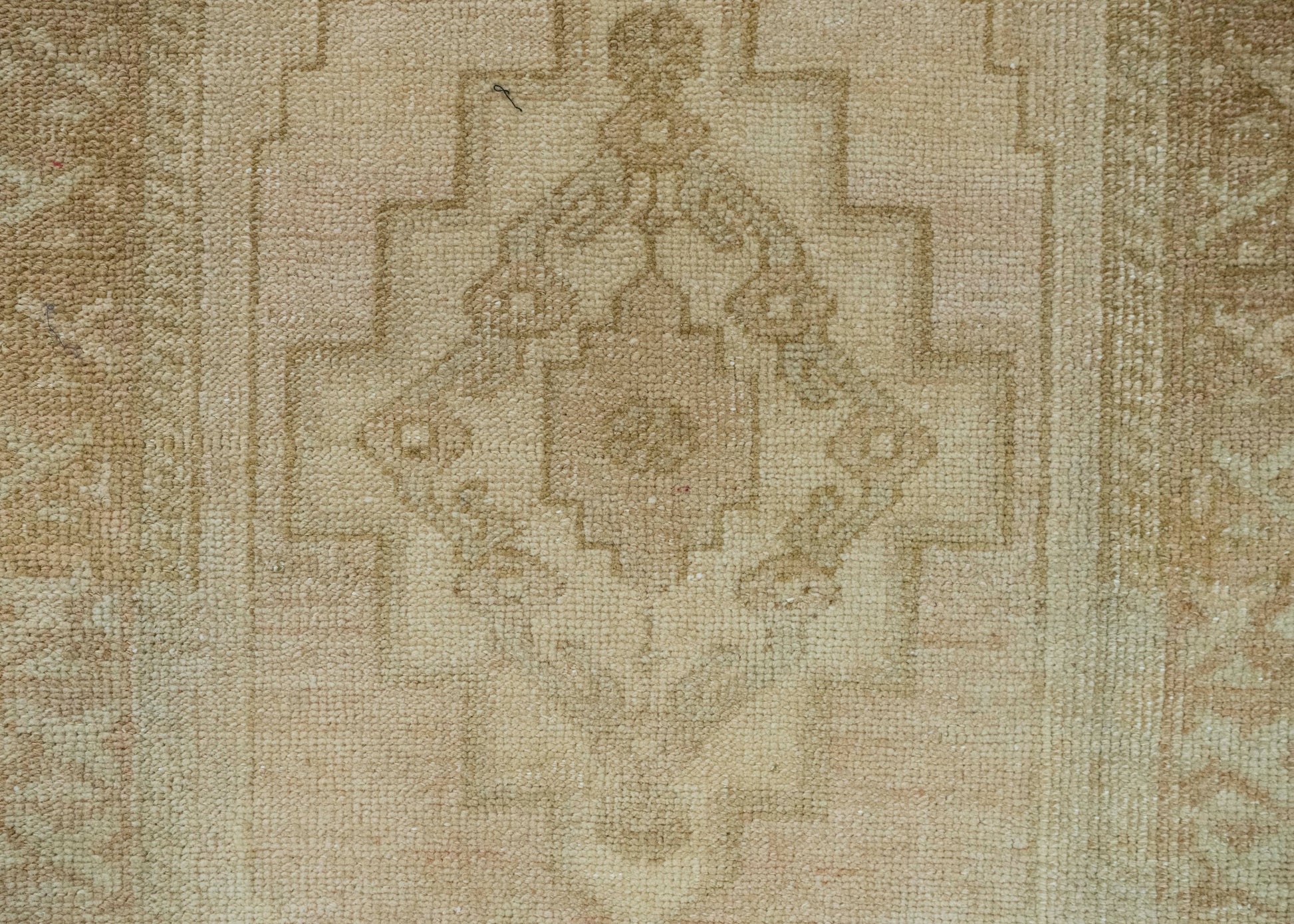 Turkish Mini Rug Oriental Hand Knotted Vintage Rug 1'8" x 3'7" #20624