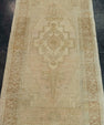 Turkish Mini Rug Oriental Hand Knotted Vintage Rug 1'8" x 3'7" #20624