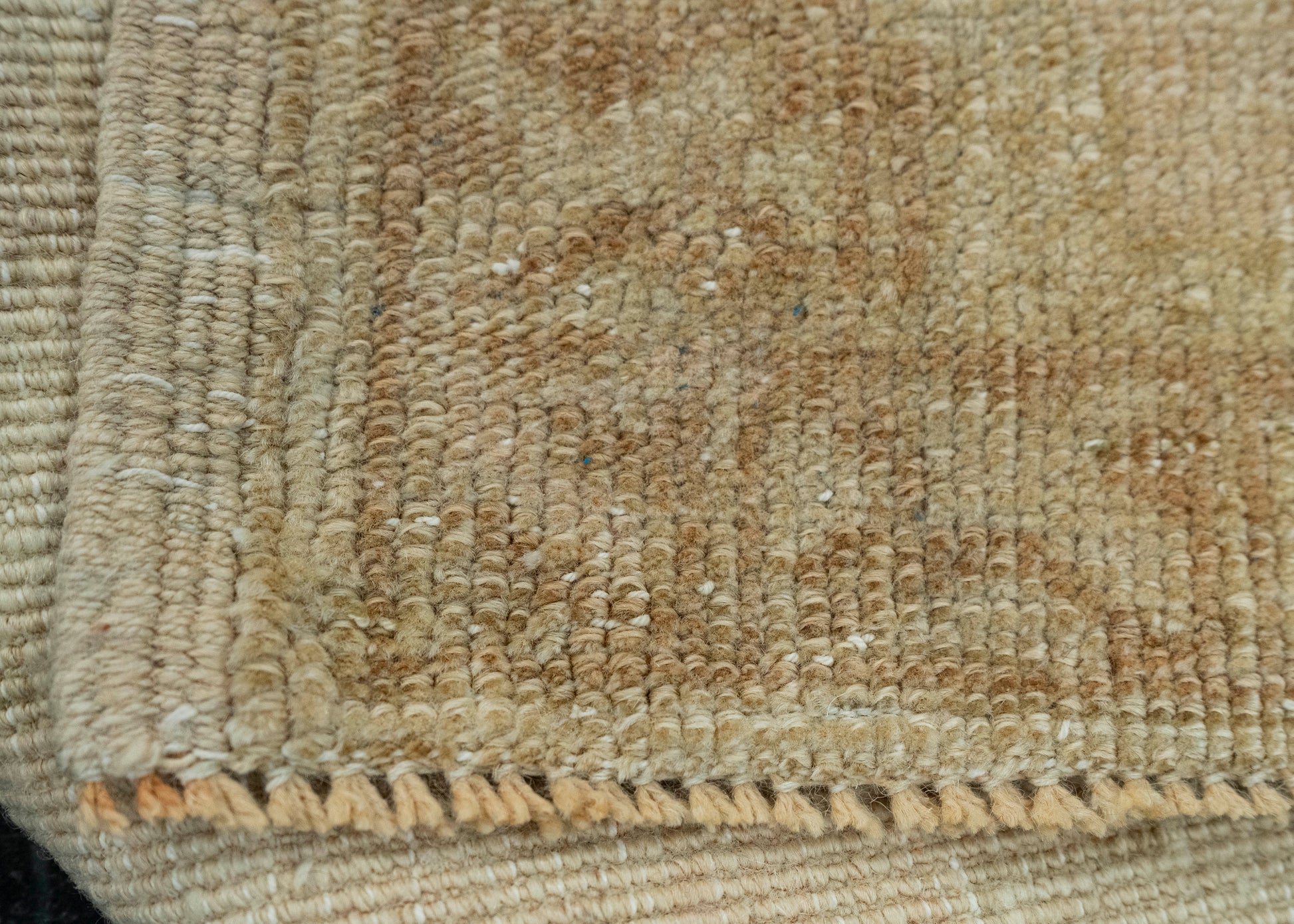 Turkish Mini Rug Oriental Hand Knotted Vintage Rug 1'8" x 3'7" #20624