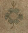 Turkish Mini Rug Oriental Hand Knotted Vintage Rug 1'9" x 3'5" #20622