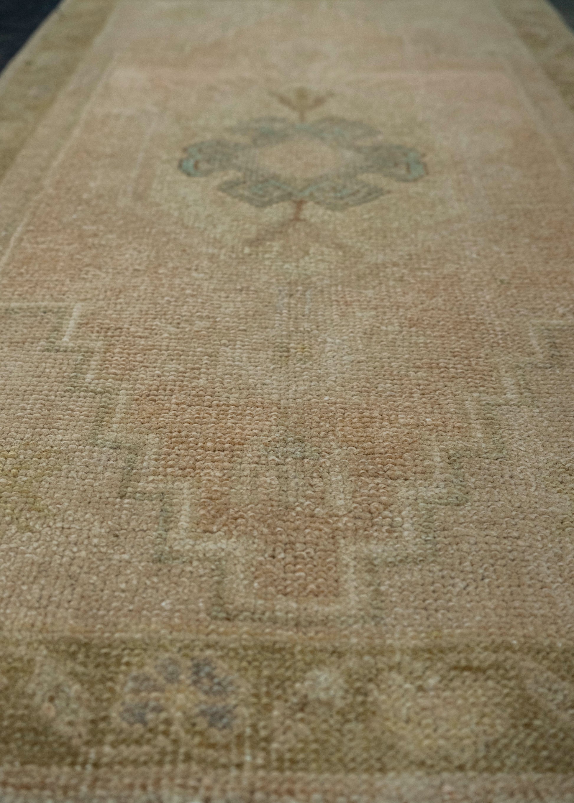Turkish Mini Rug Oriental Hand Knotted Vintage Rug 1'9" x 3'5" #20622