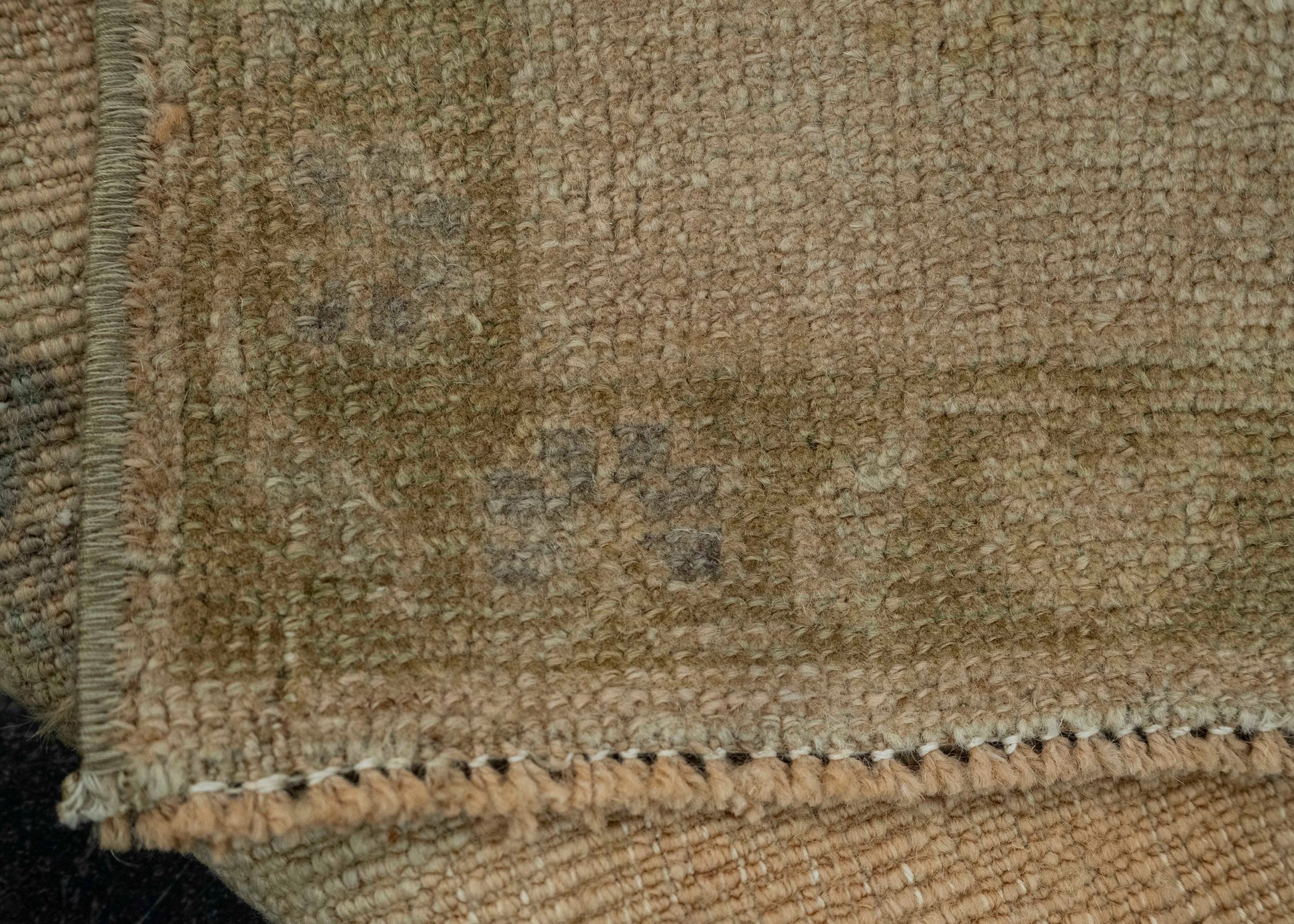 Turkish Mini Rug Oriental Hand Knotted Vintage Rug 1'9" x 3'5" #20622