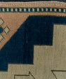 Turkish Mini Rug Oriental Hand Knotted Vintage Rug 1'10" x 2'5" #20618