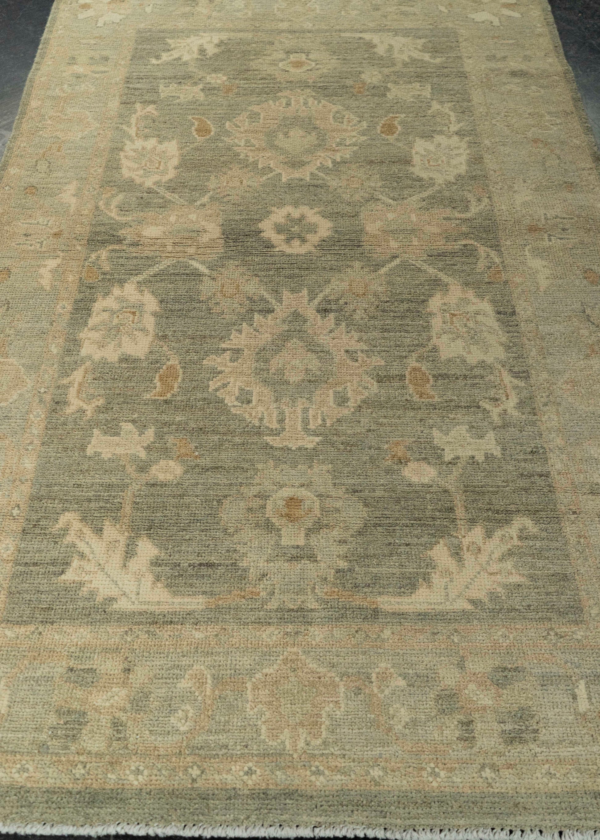 Oushak Rug 3'1" x 4'11" #21378