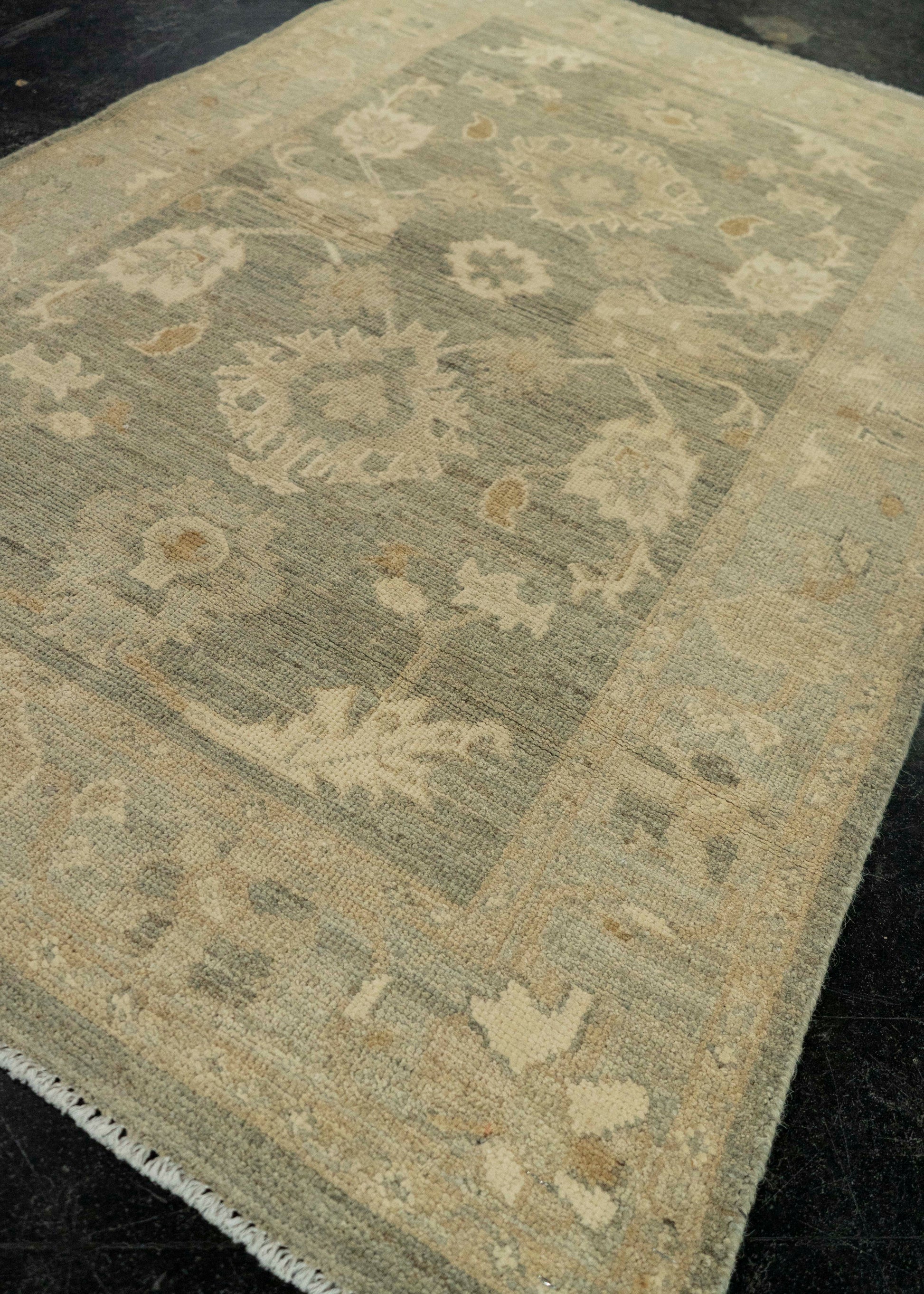 Oushak Rug 3'1" x 4'11" #21378