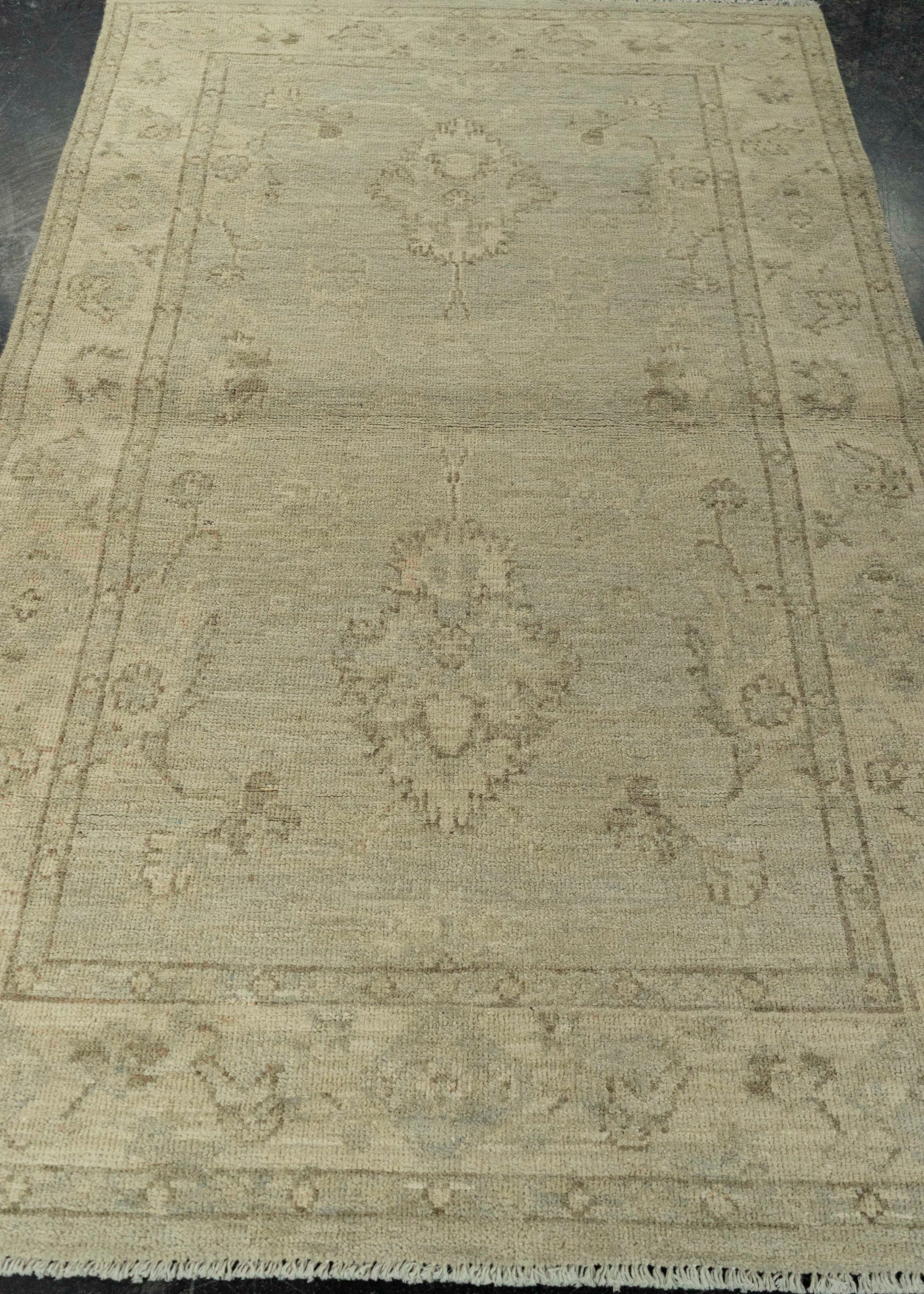 Oushak Rug 3'1" x 4'11" #21377