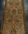 Turkish Mini Rug Oriental Hand Knotted Vintage Rug 1'7" x 3'6" #20644