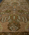 Turkish Mini Rug Oriental Hand Knotted Vintage Rug 1'7" x 3'6" #20644