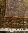 Turkish Mini Rug Oriental Hand Knotted Vintage Rug 1'7" x 3'6" #20644
