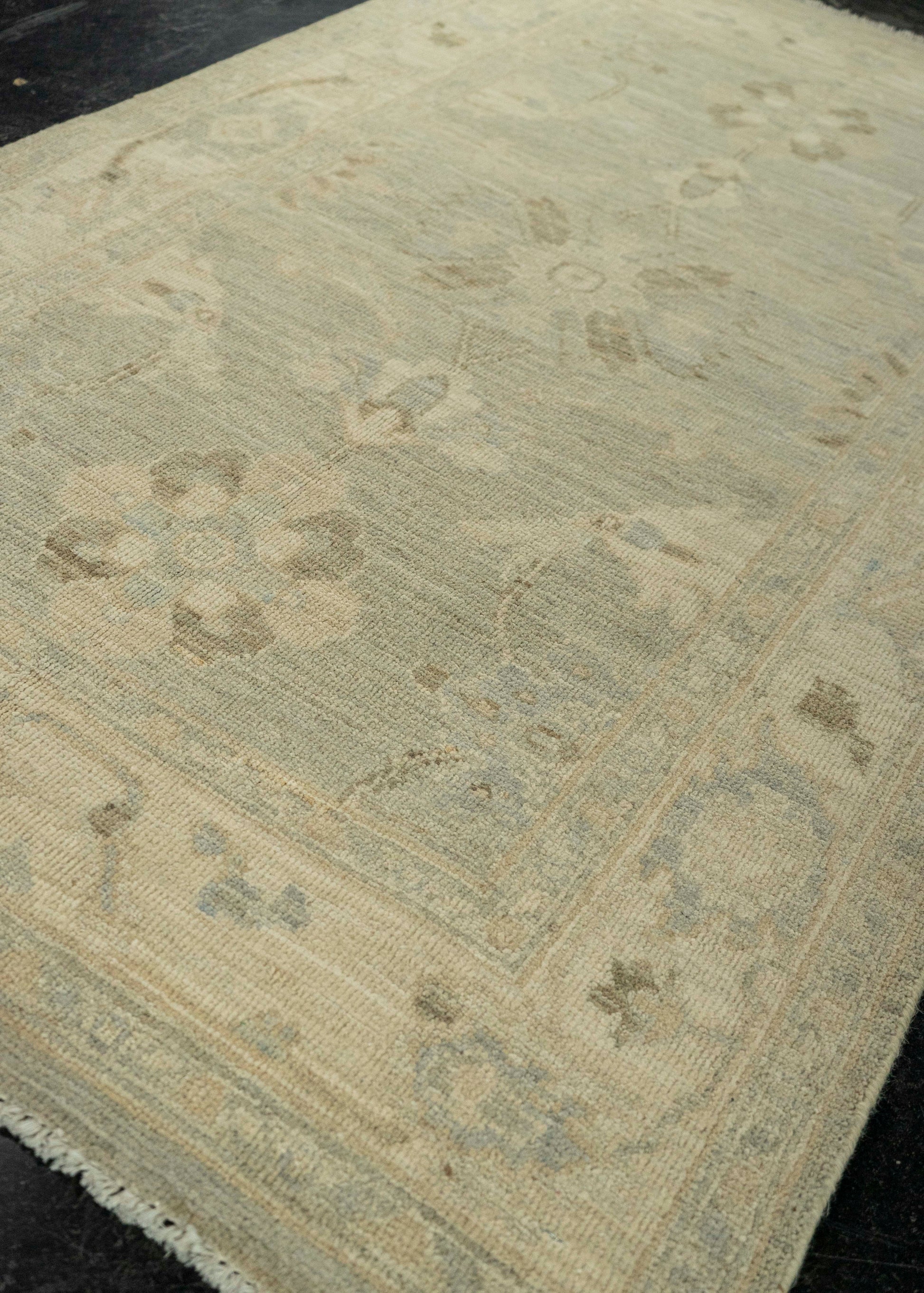 Oushak Rug 3'1" x 5'3" #21370