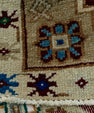 Turkish Mini Rug Oriental Hand Knotted Vintage Rug 1'7" x 2'6" #20630