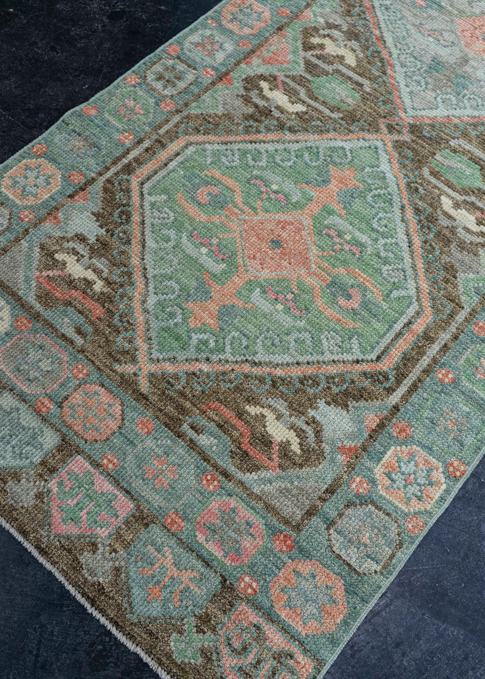 Turkish Oushak Rug 2'11" x 14'2" #20017