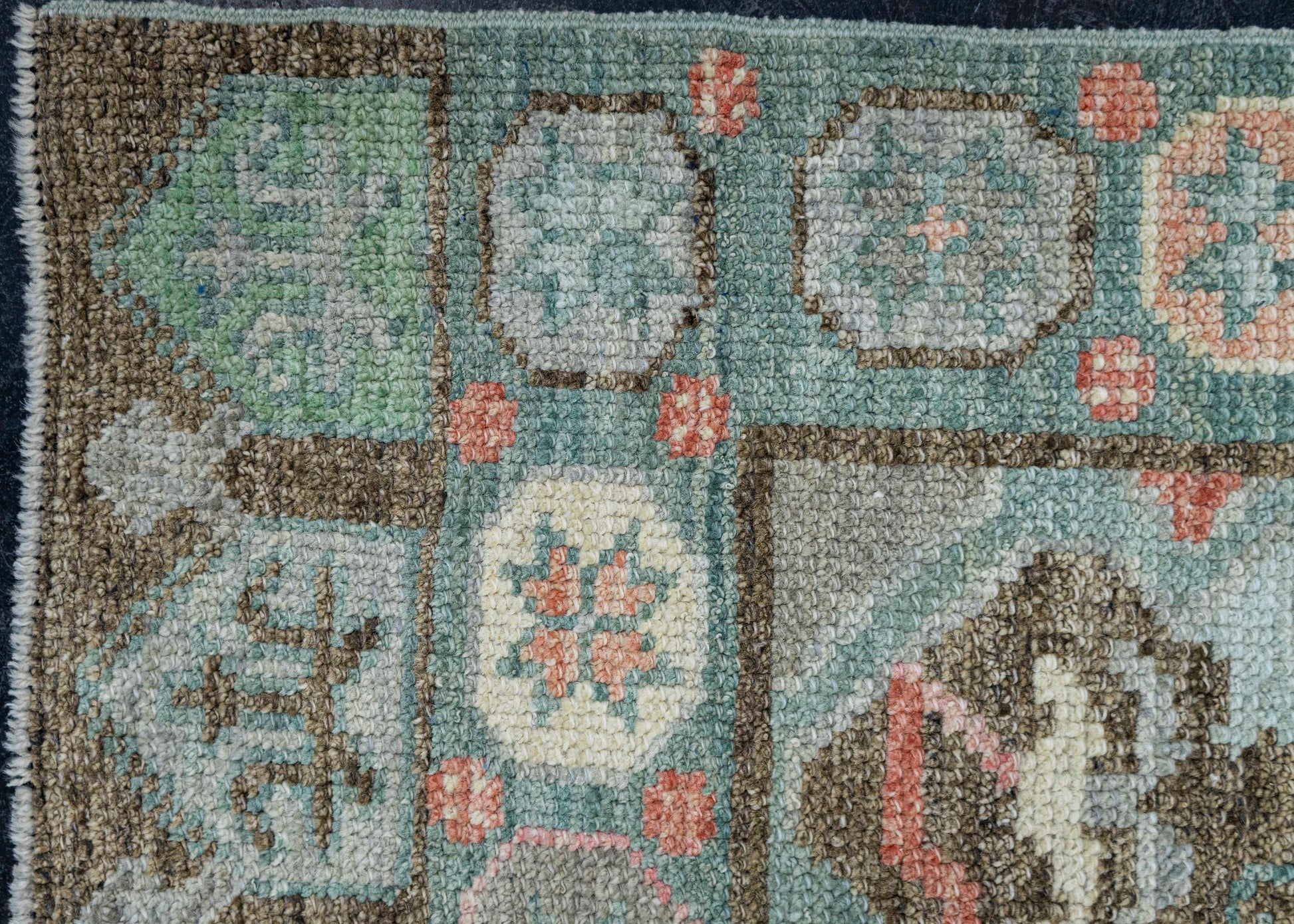 Turkish Oushak Rug 2'11" x 14'2" #20017