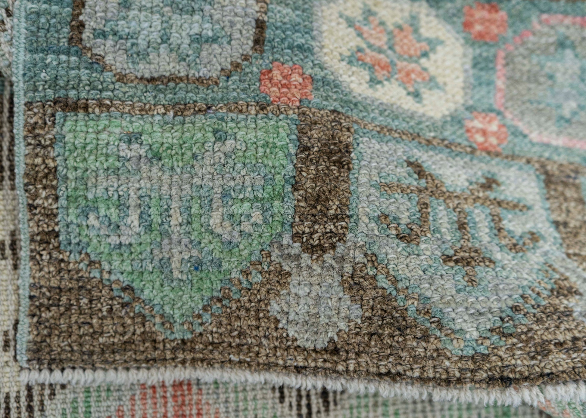 Turkish Oushak Rug 2'11" x 14'2" #20017