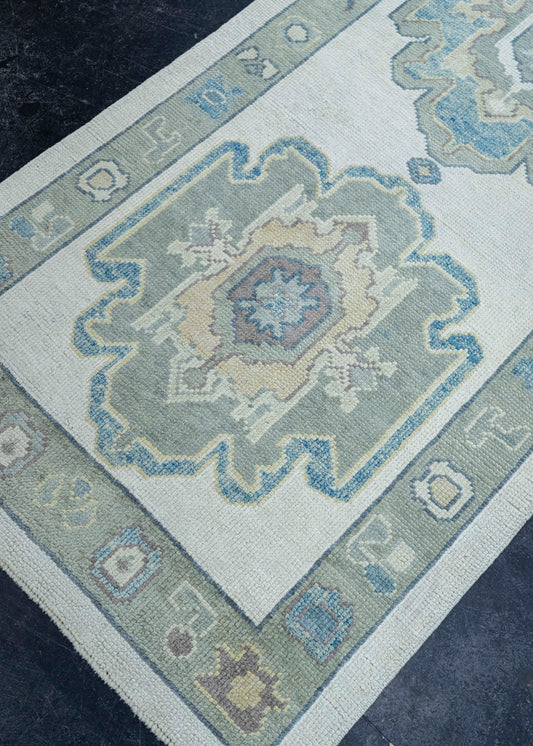 Turkish Oushak Rug 2'11" x 12'1" #19133