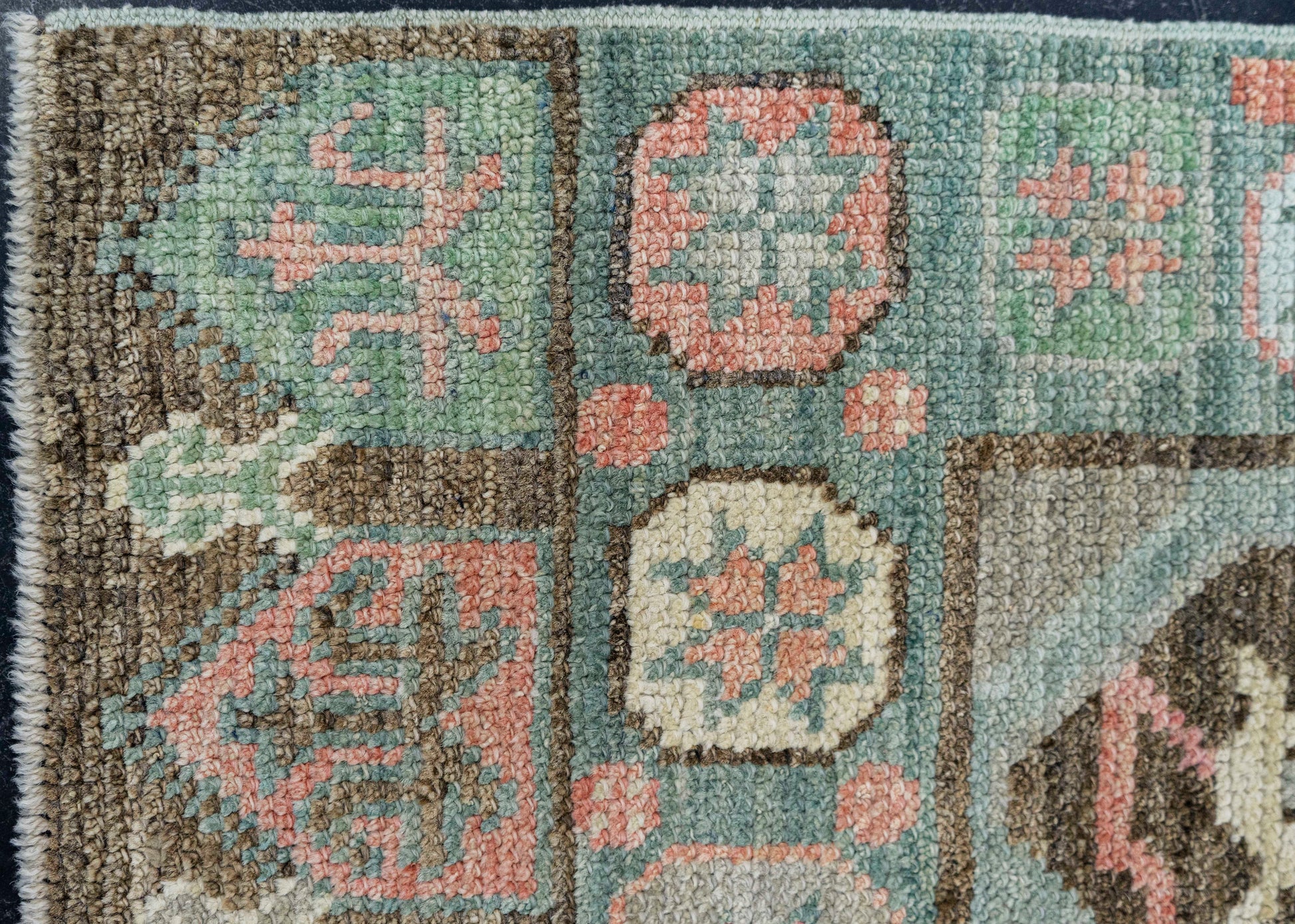 Turkish Oushak Rug 2'10" x 10'6" #20018