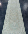 Turkish Oushak Rug 2'6" x 10'1" #19435