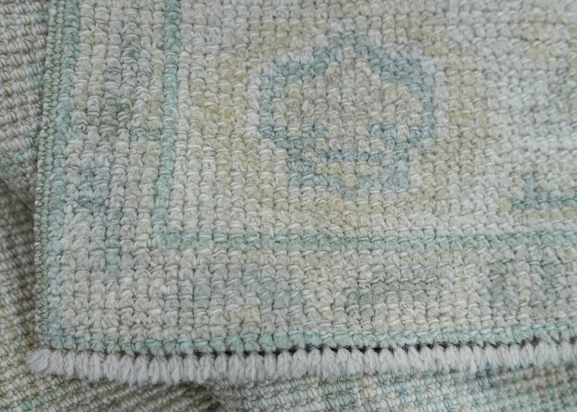 Turkish Oushak Rug 2'6" x 10'1" #19435