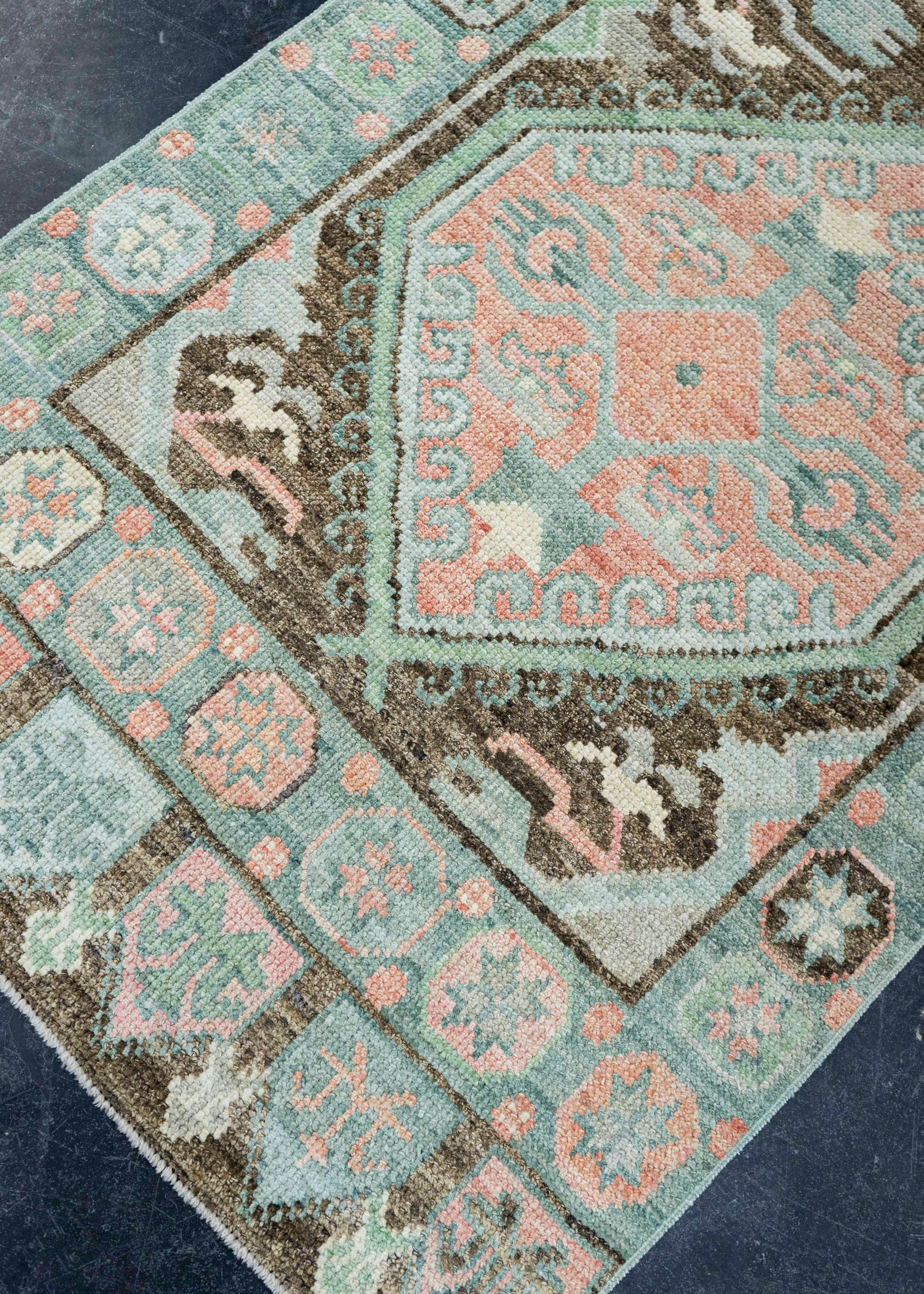 Turkish Oushak Rug 2'9" x 10'6" #20015
