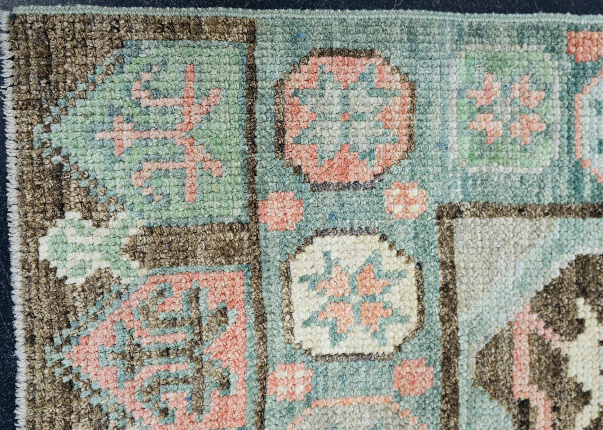 Turkish Oushak Rug 2'9" x 10'6" #20015