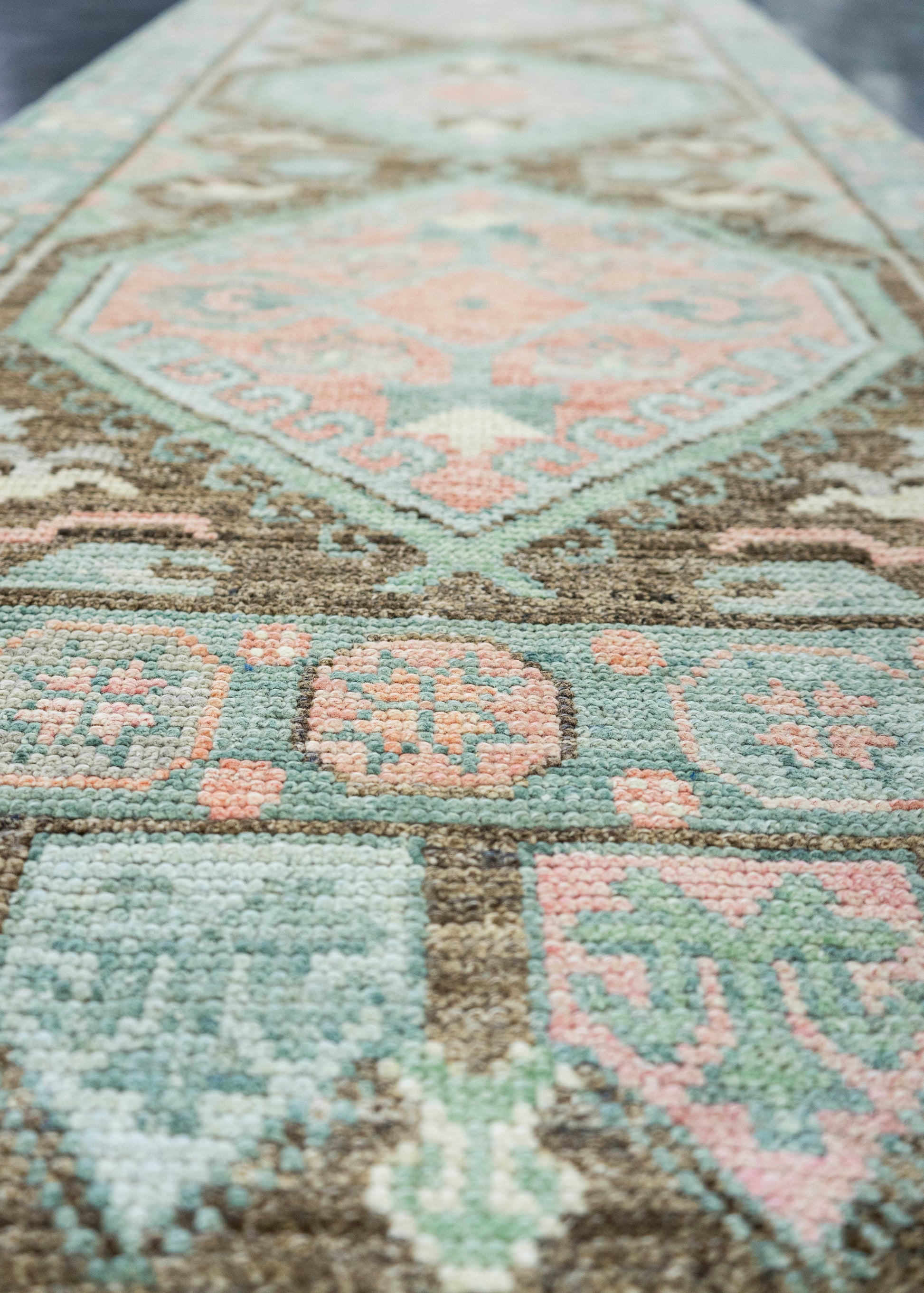 Turkish Oushak Rug 2'9" x 10'6" #20015