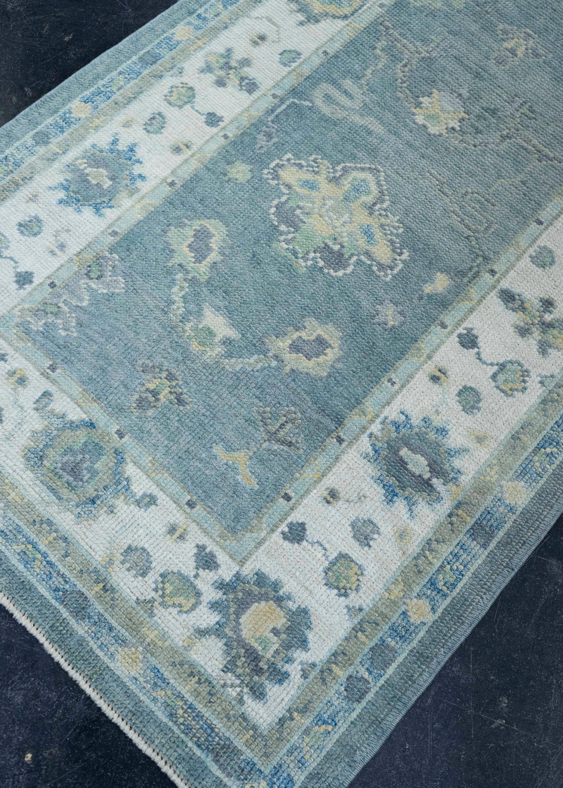 Turkish Oushak Rug 2'11" x 10'1" #19182