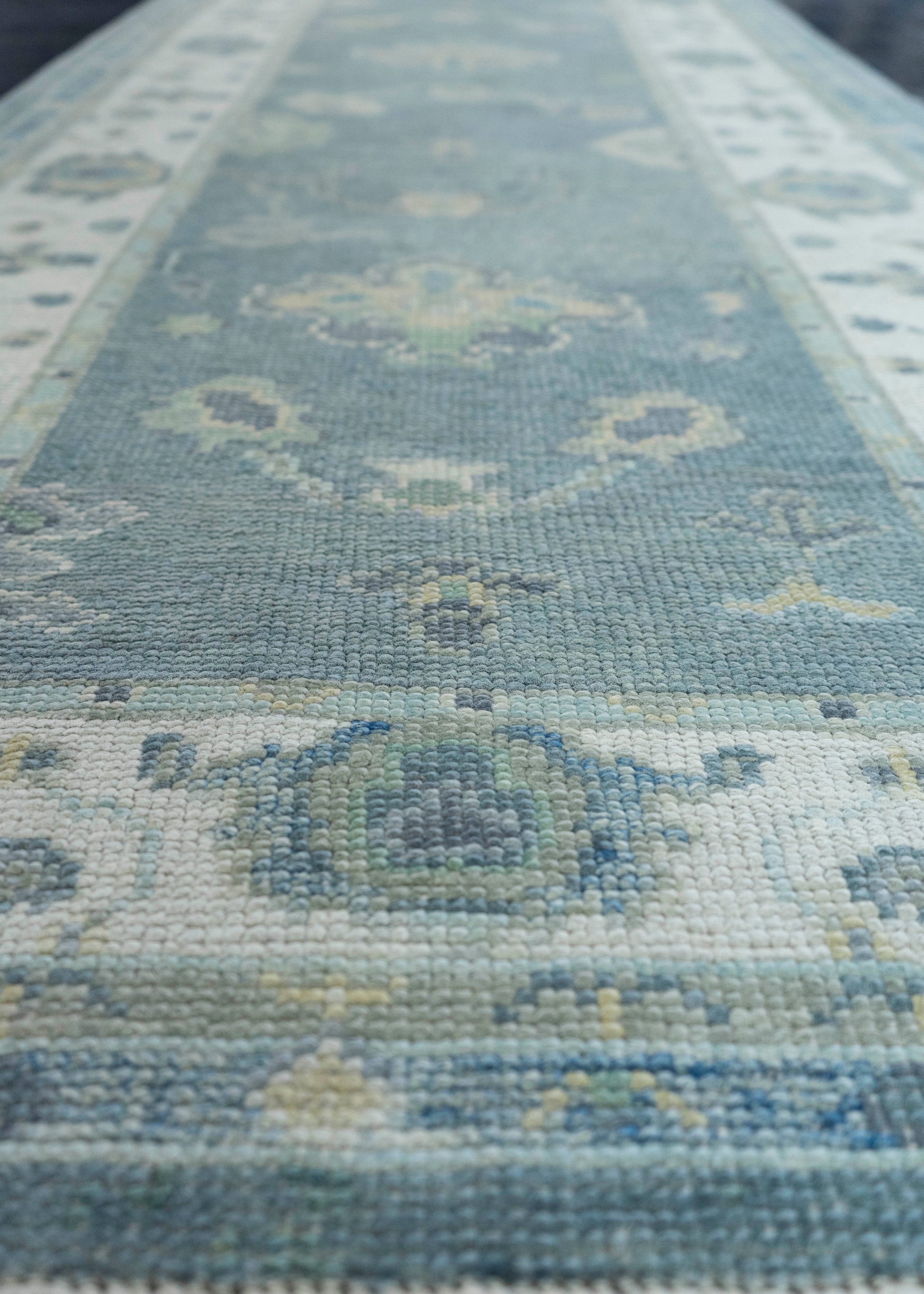 Turkish Oushak Rug 2'11" x 10'1" #19182