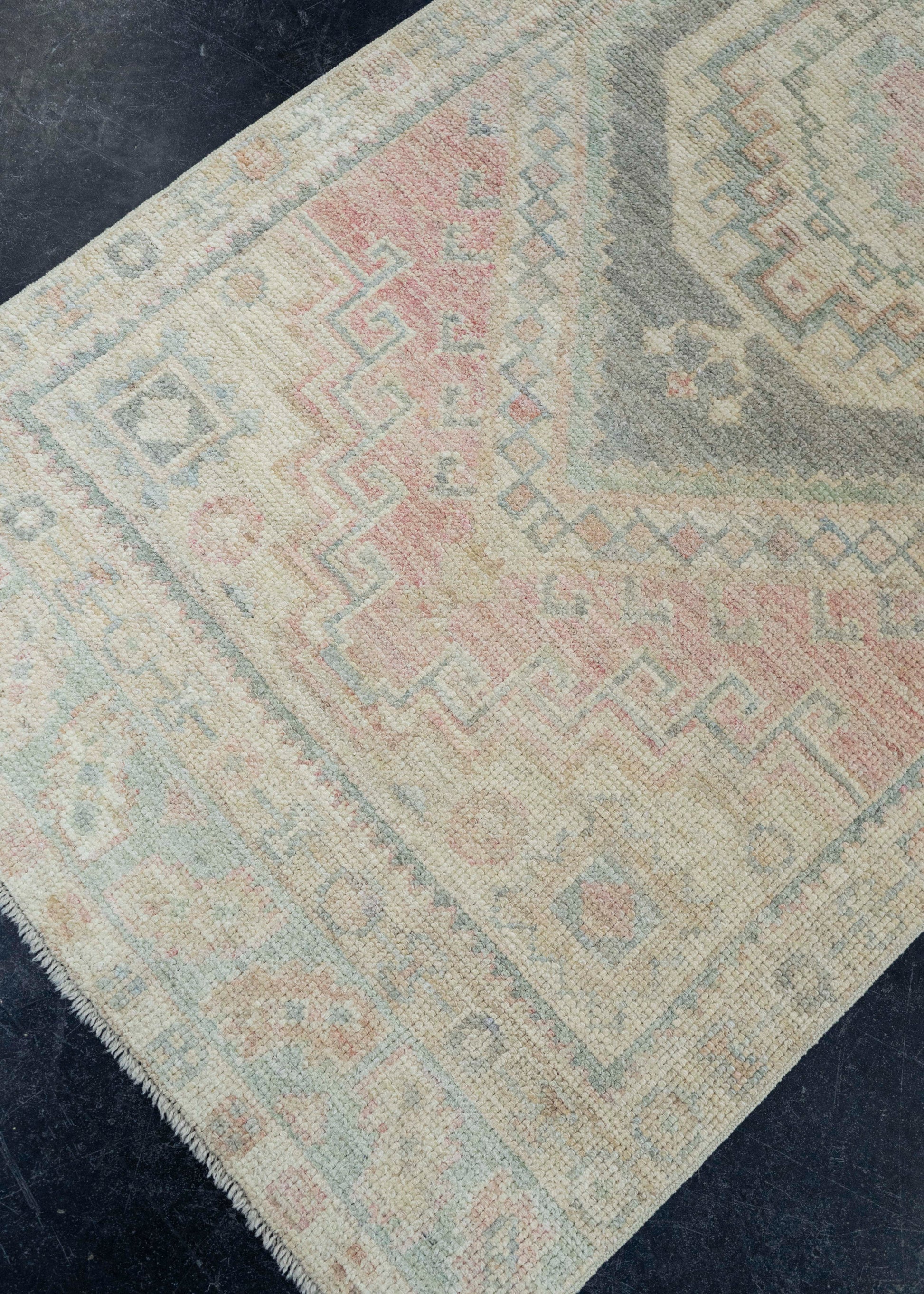 Turkish Oushak Rug 2'10" x 11' #19418