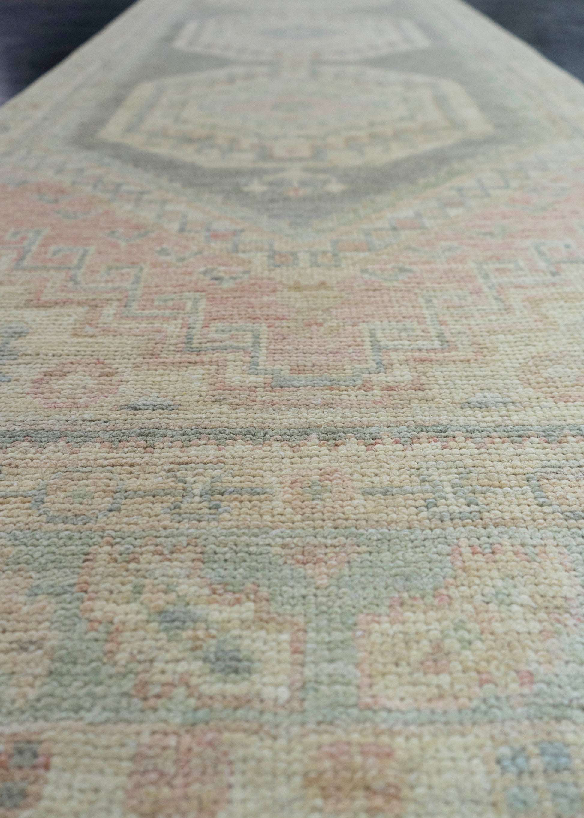 Turkish Oushak Rug 2'10" x 11' #19418