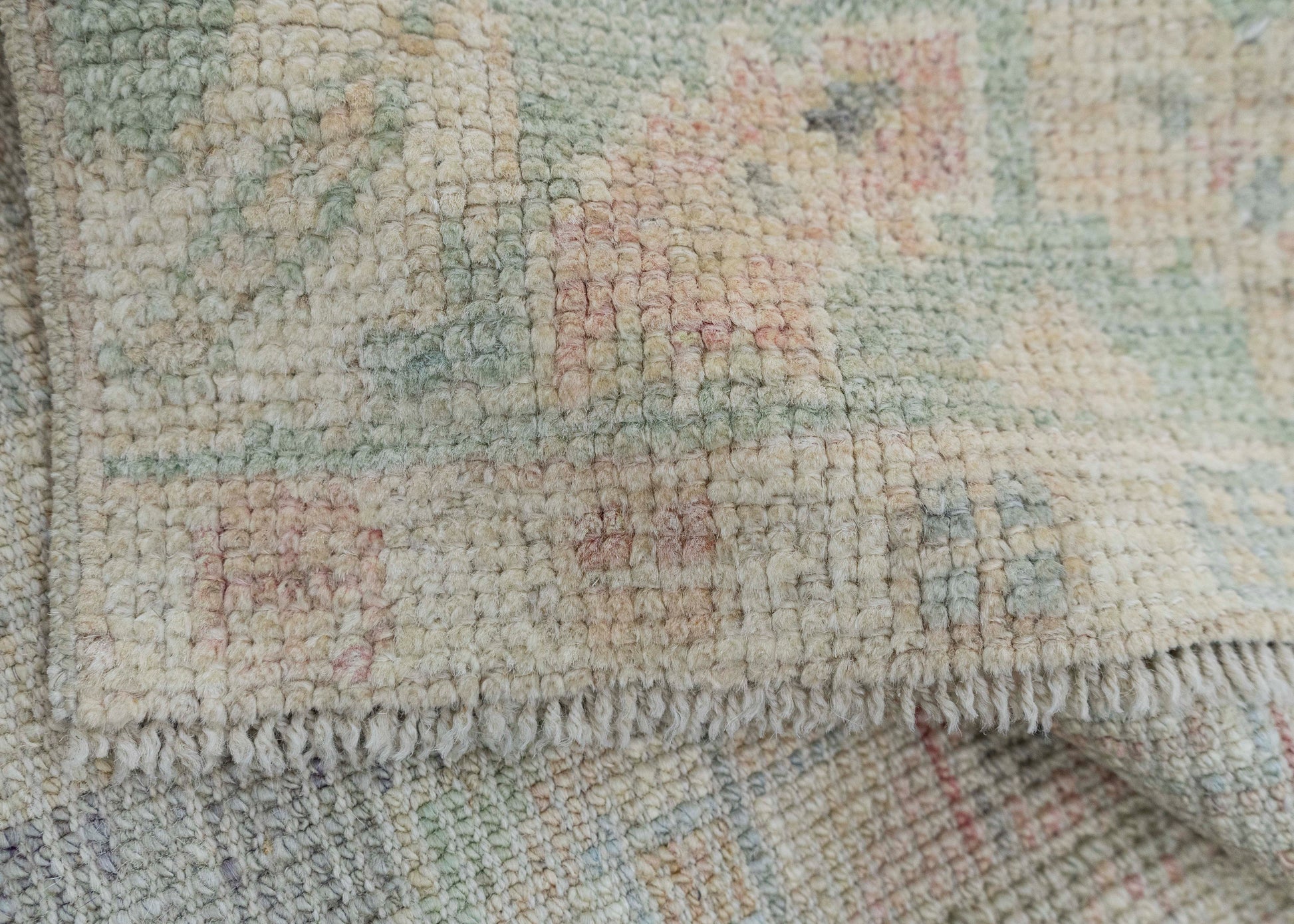 Turkish Oushak Rug 2'10" x 11' #19418