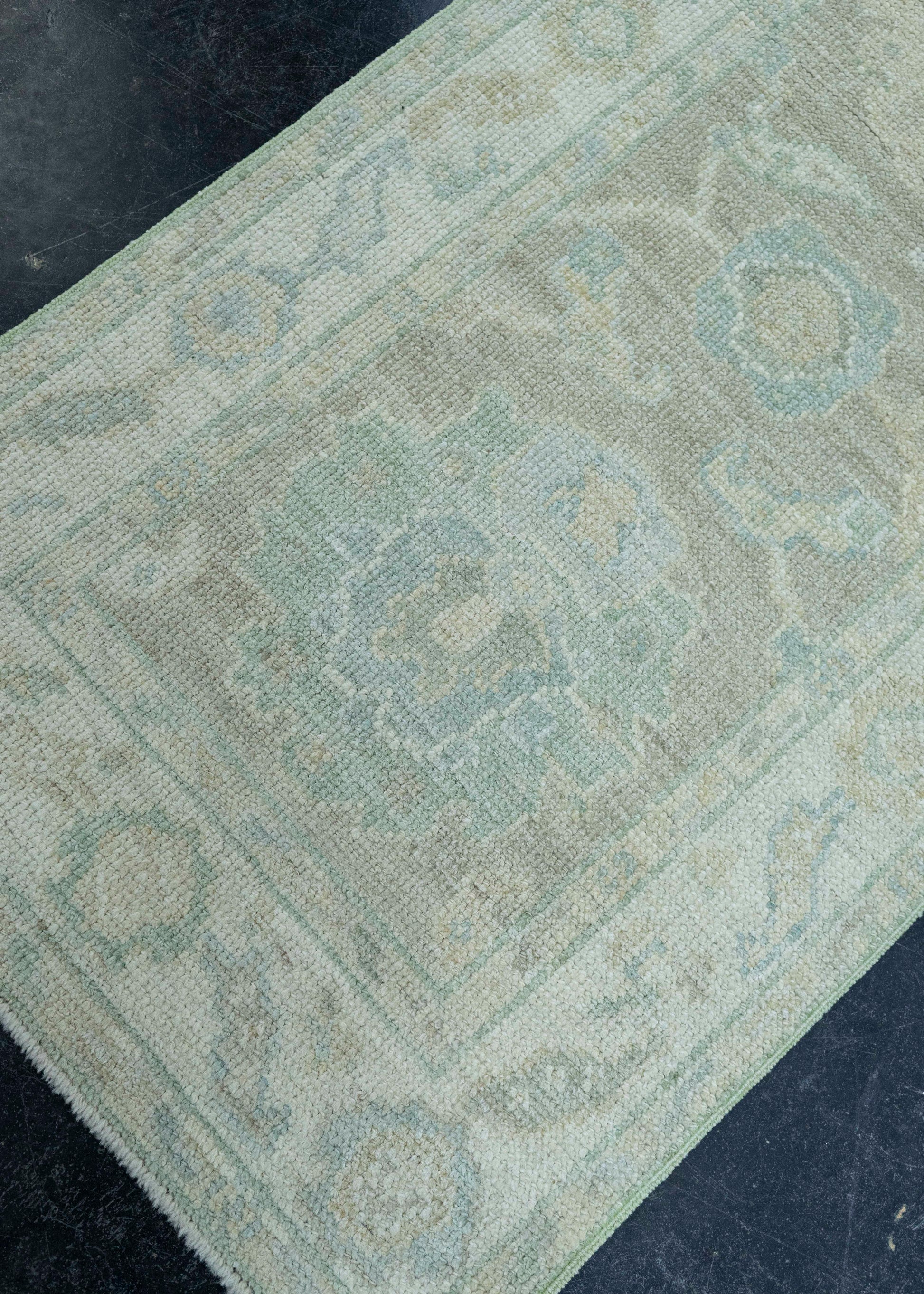 Turkish Oushak Rug 2'2" x 10'1" #19313