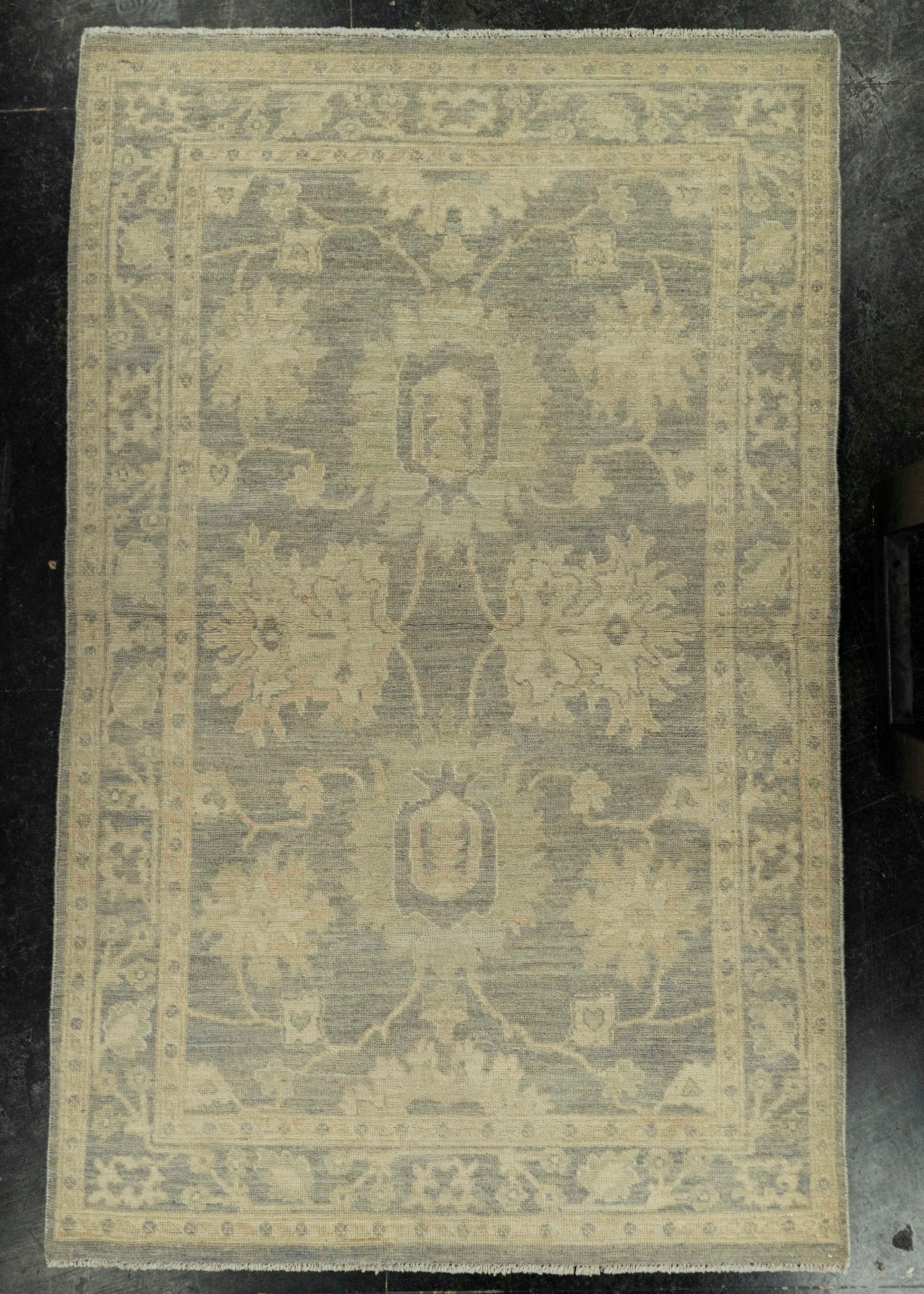Oushak Rug 3'11" x 6'2"  #21330