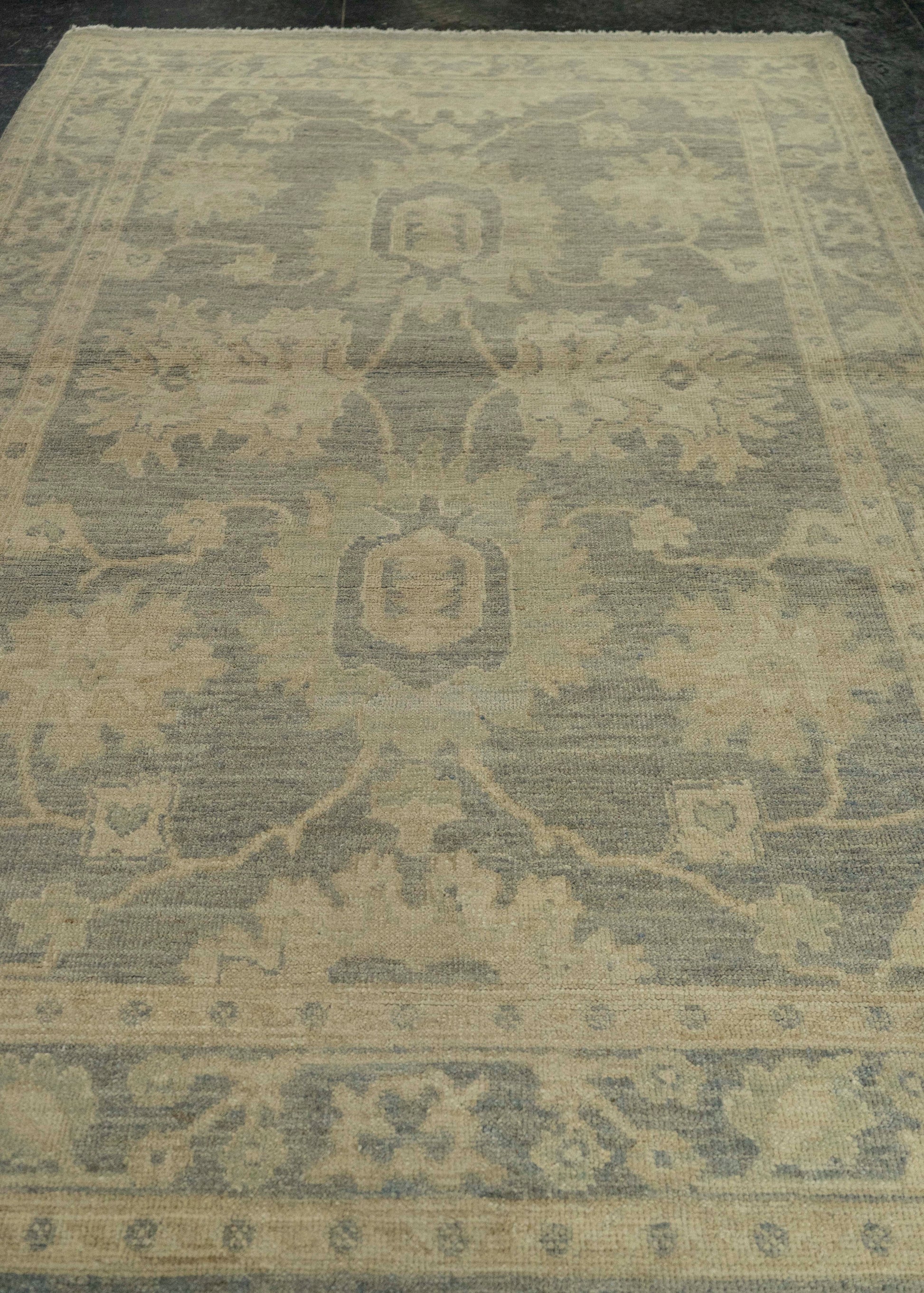 Oushak Rug 3'11" x 6'2"  #21330