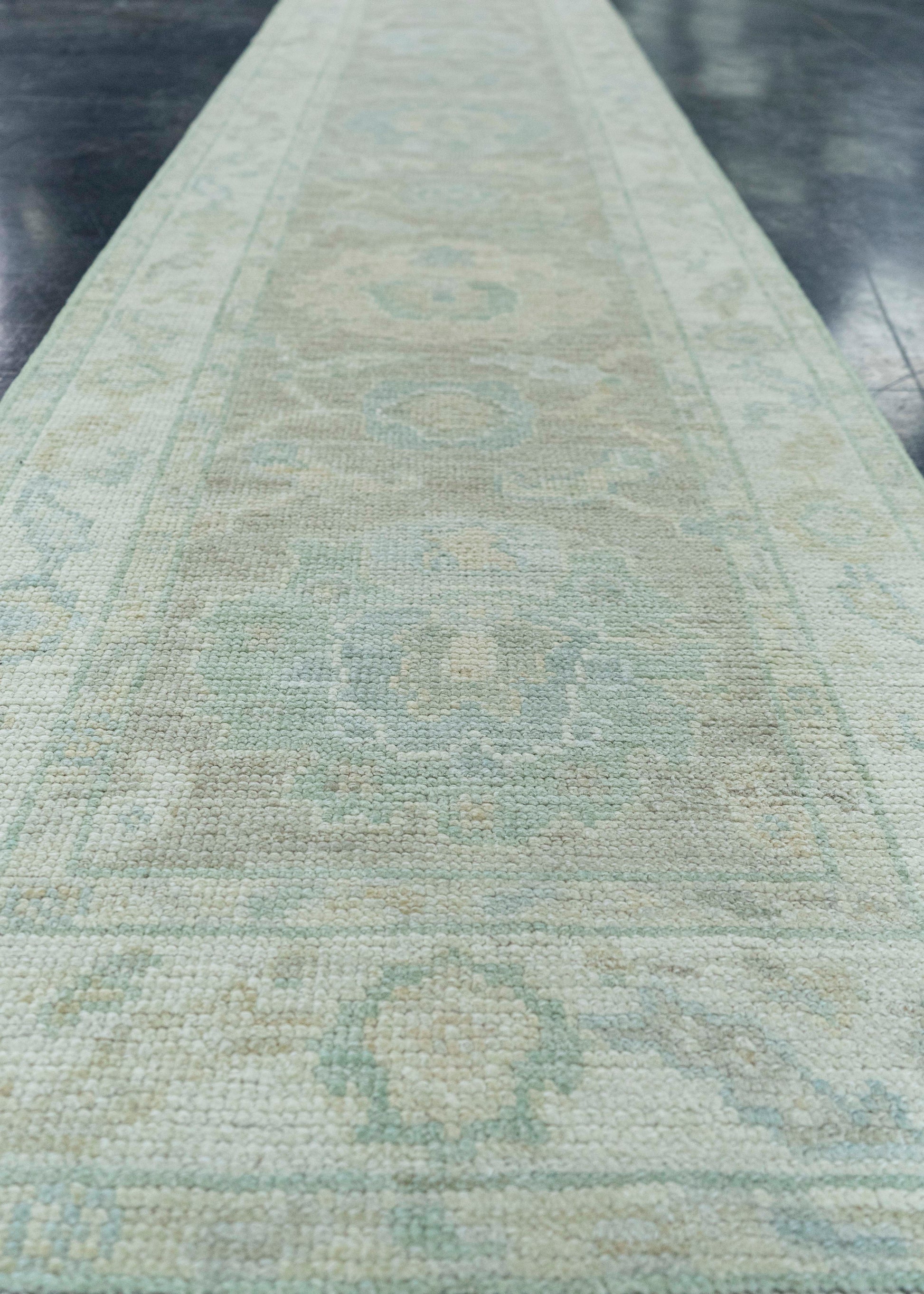 Turkish Oushak Rug 2'2" x 10'1" #19313