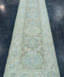 Turkish Oushak Rug 2'8" x 10'2" #19431