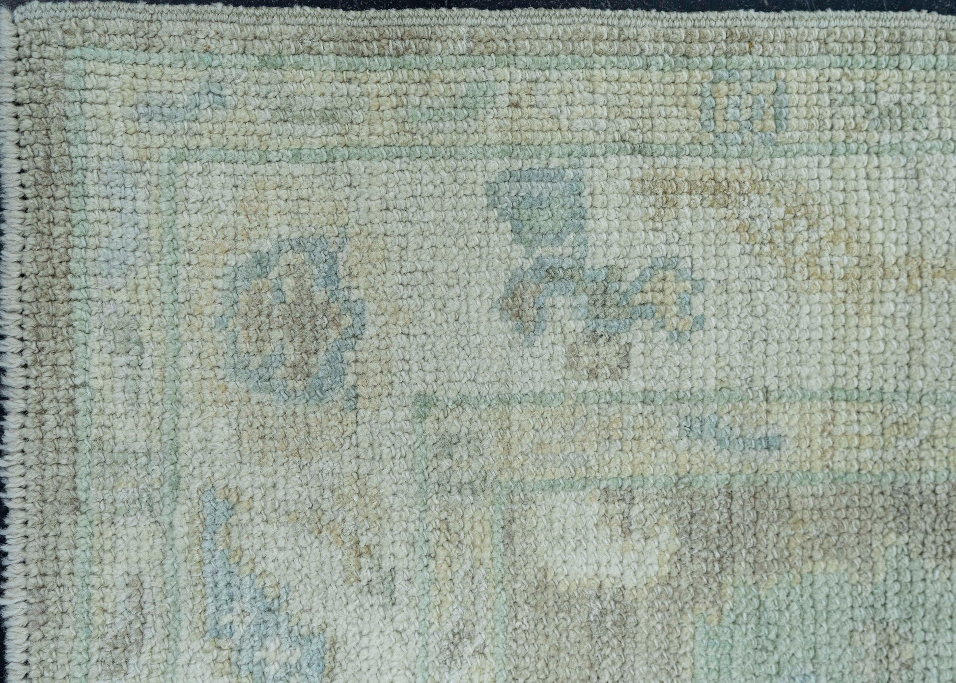 Turkish Oushak Rug 2'8" x 10'2" #19431