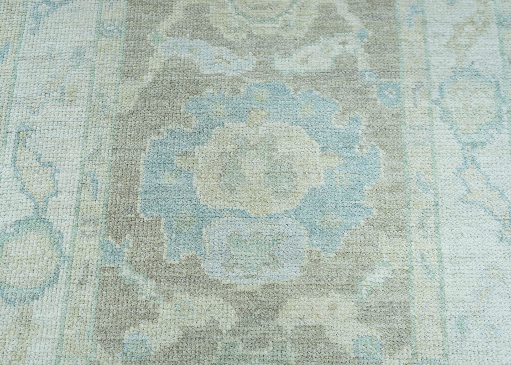 Turkish Oushak Rug 2'8" x 10'2" #19431