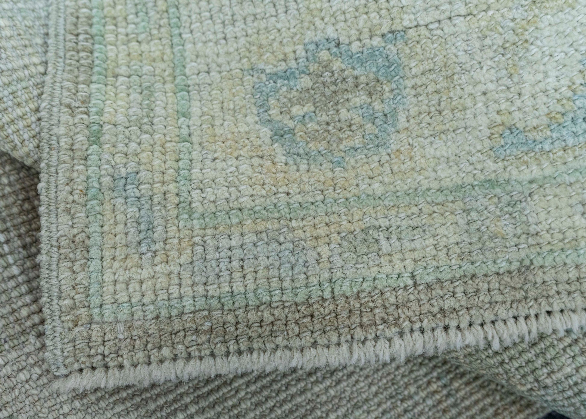 Turkish Oushak Rug 2'8" x 10'2" #19431