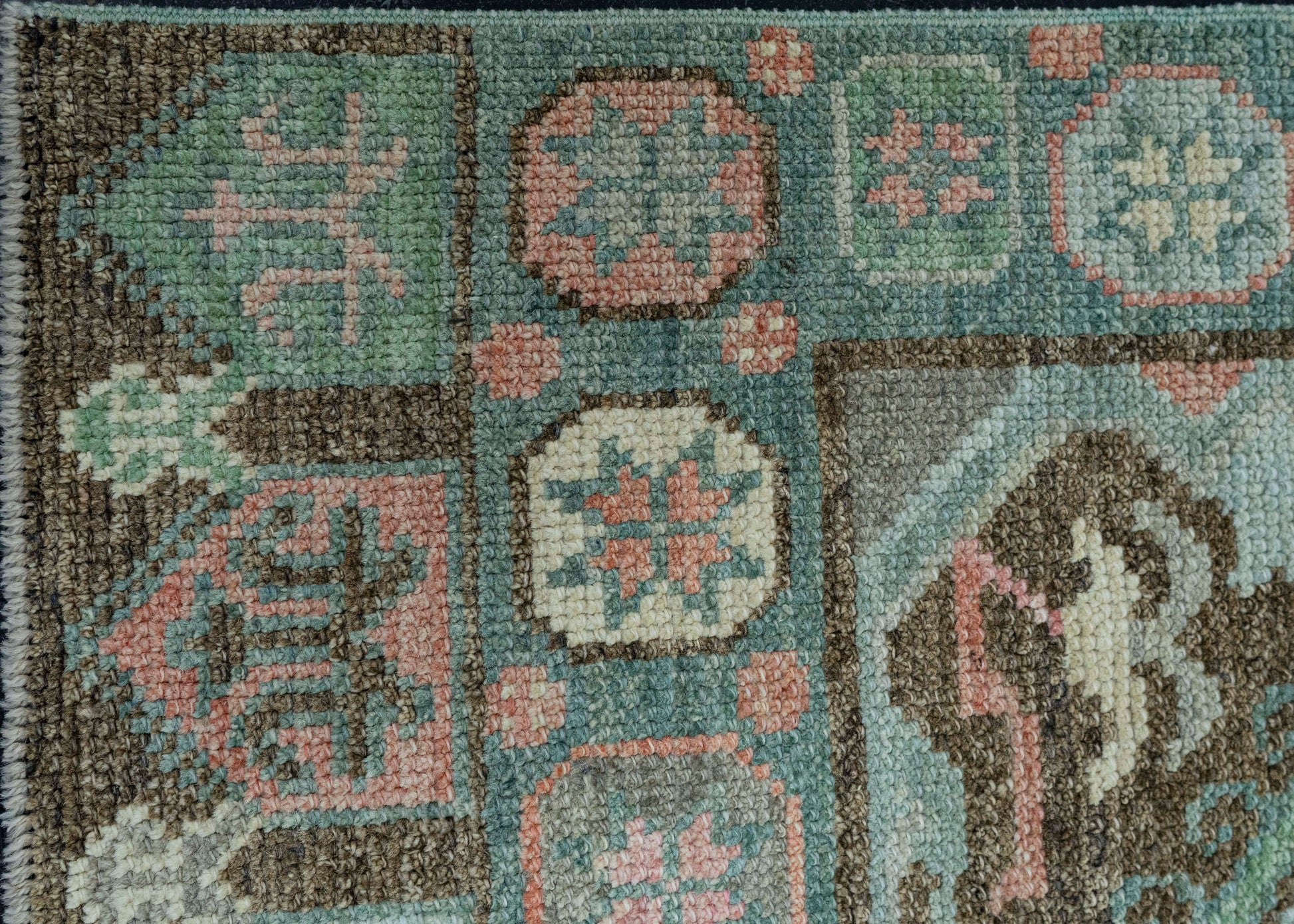 Turkish Oushak Rug 2'9" x 10'6" #20022