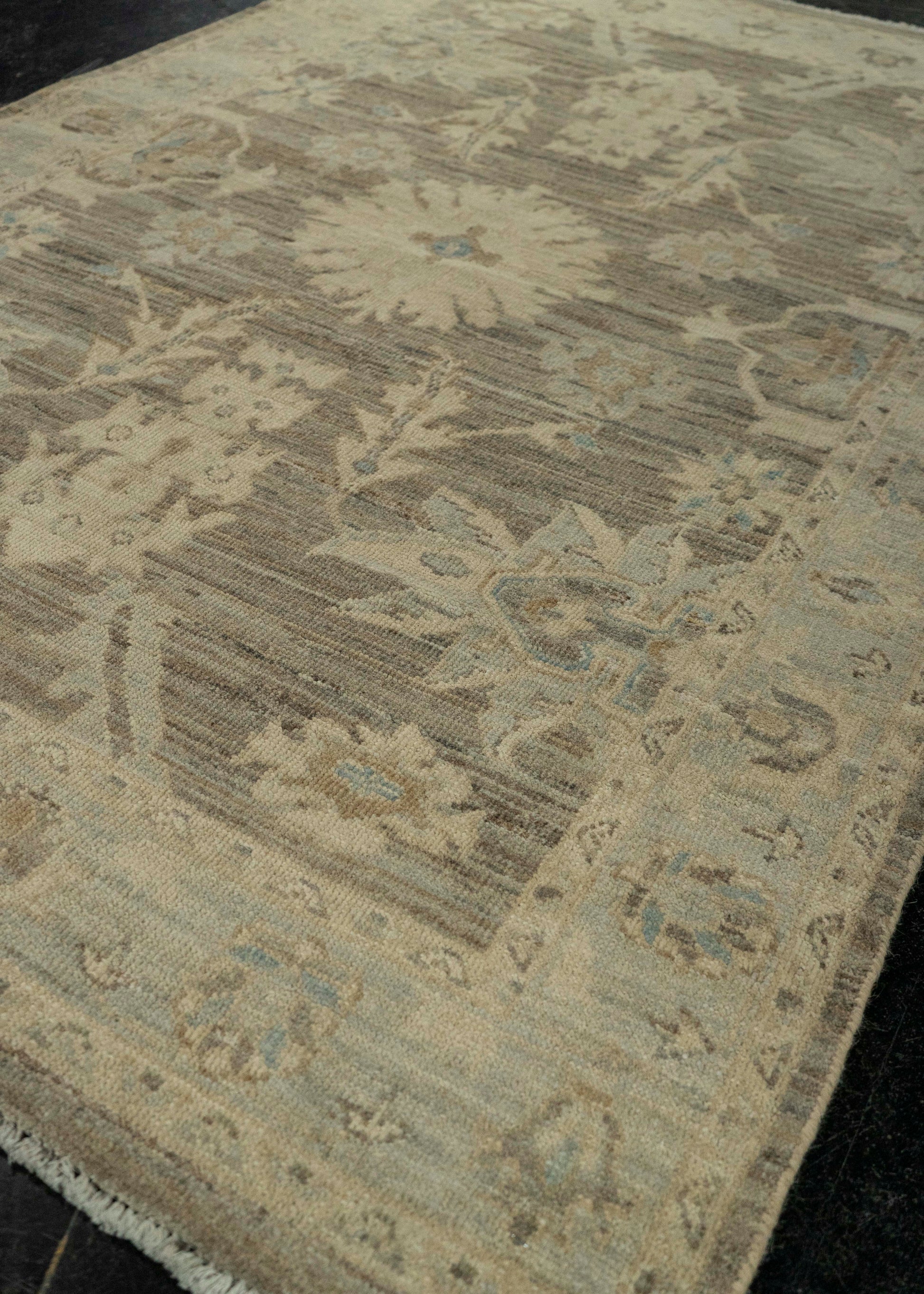 Oushak Rug 3'11" x 5'11"  #21328