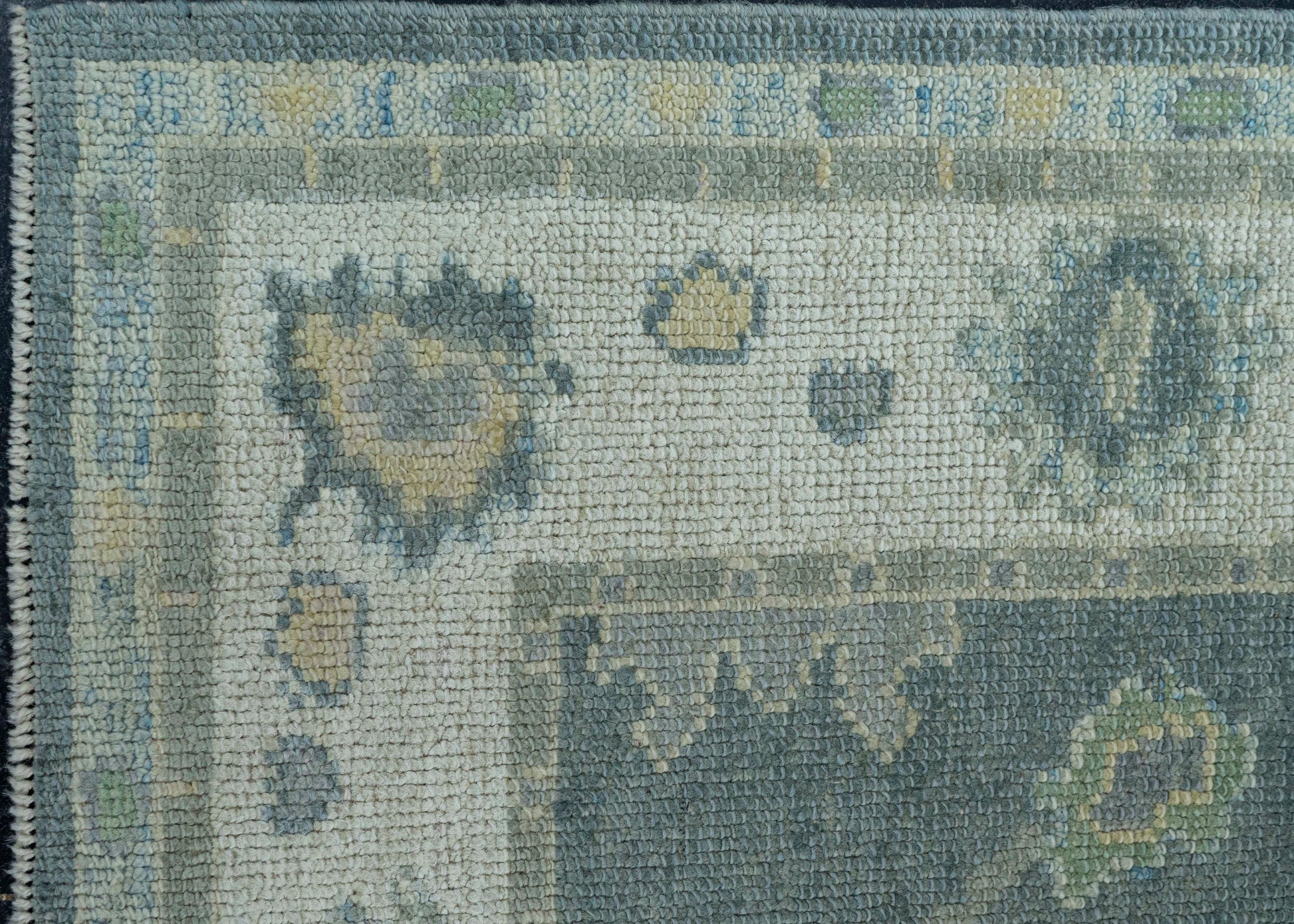 Turkish Oushak Rug 3'1" x 10'2" #19186