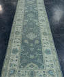 Turkish Oushak Rug 2'9" x 11'4" #19193