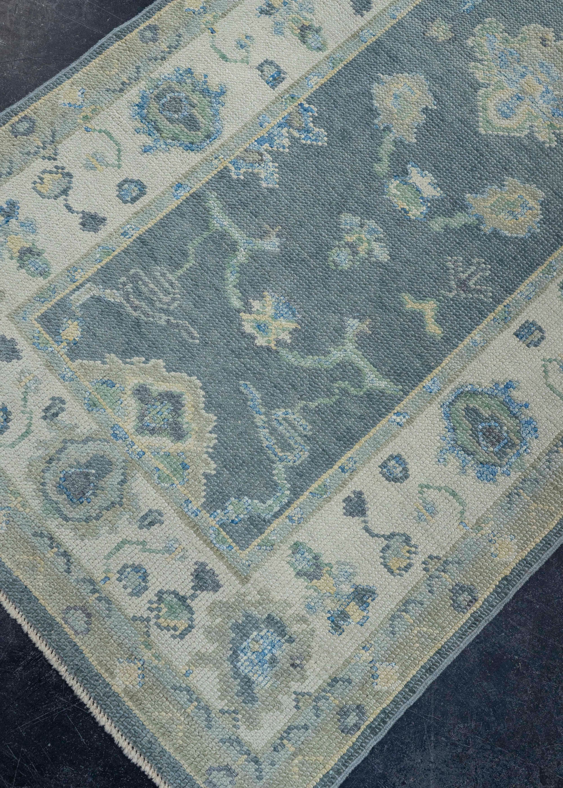 Turkish Oushak Rug 2'9" x 11'4" #19193