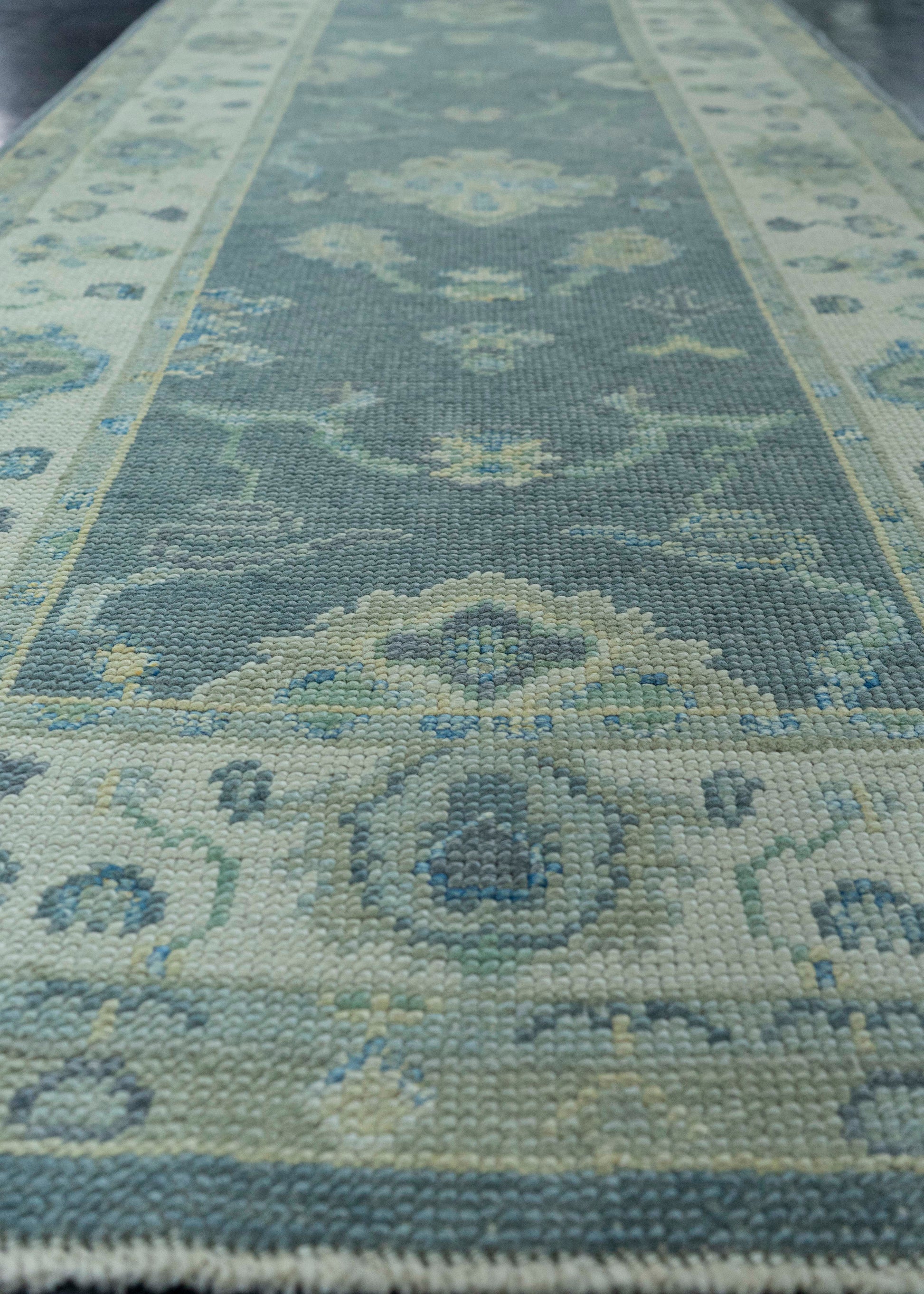 Turkish Oushak Rug 2'9" x 11'4" #19193