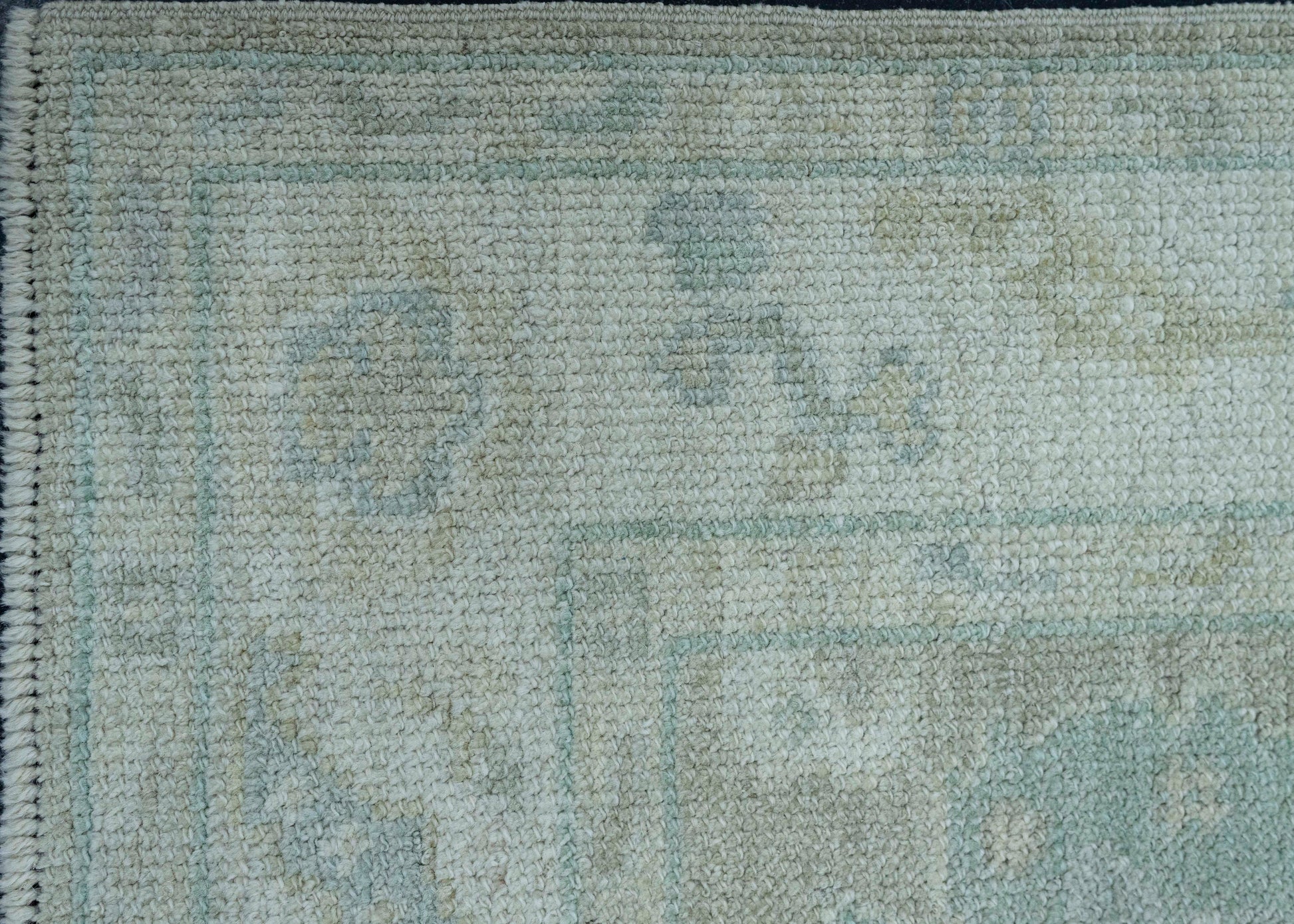 Turkish Oushak Rug 2'6" x 10'2" #19482