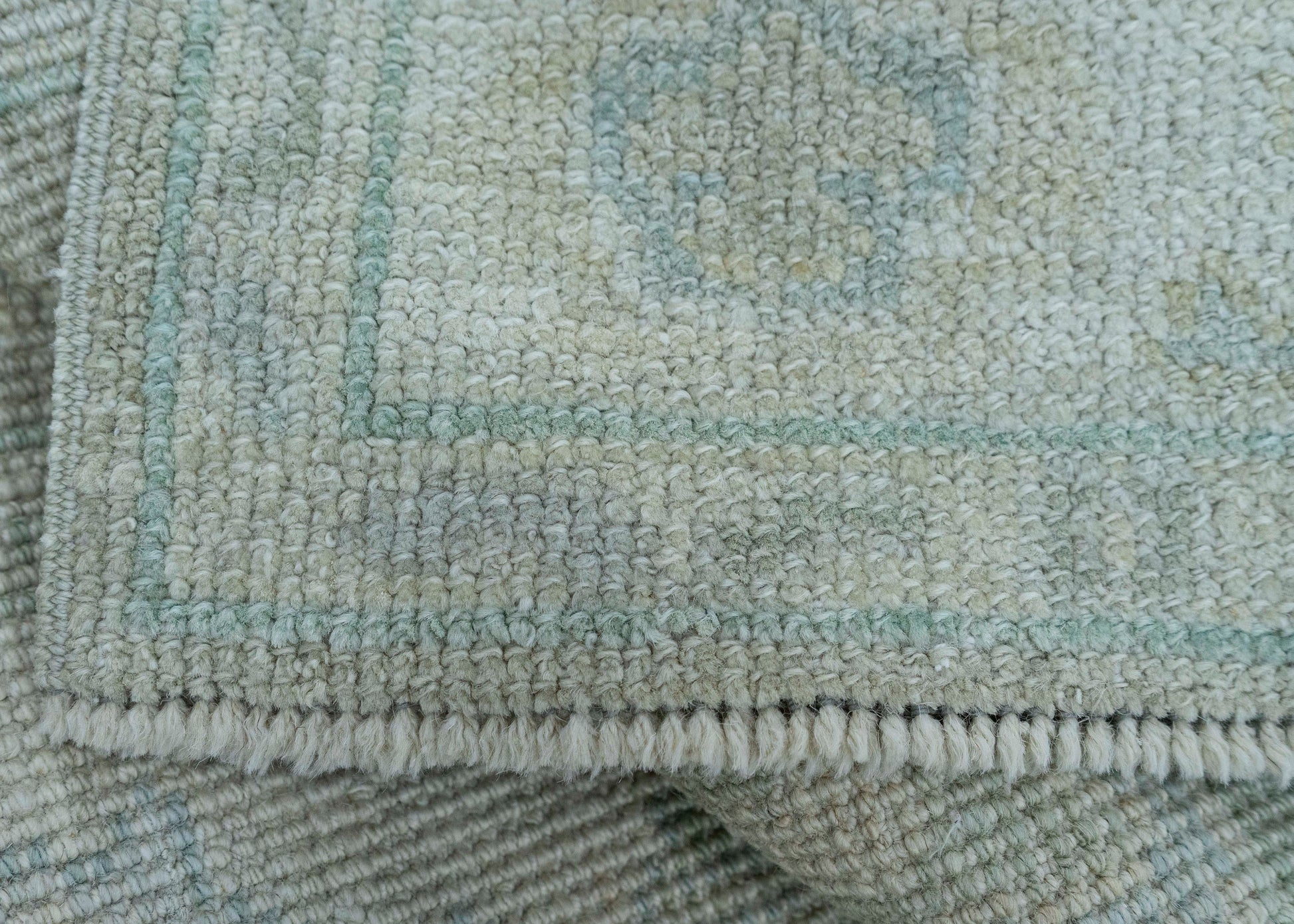 Turkish Oushak Rug 2'6" x 10'2" #19482