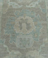 Turkish Oushak Rug 2'6" x 10'1" #19416