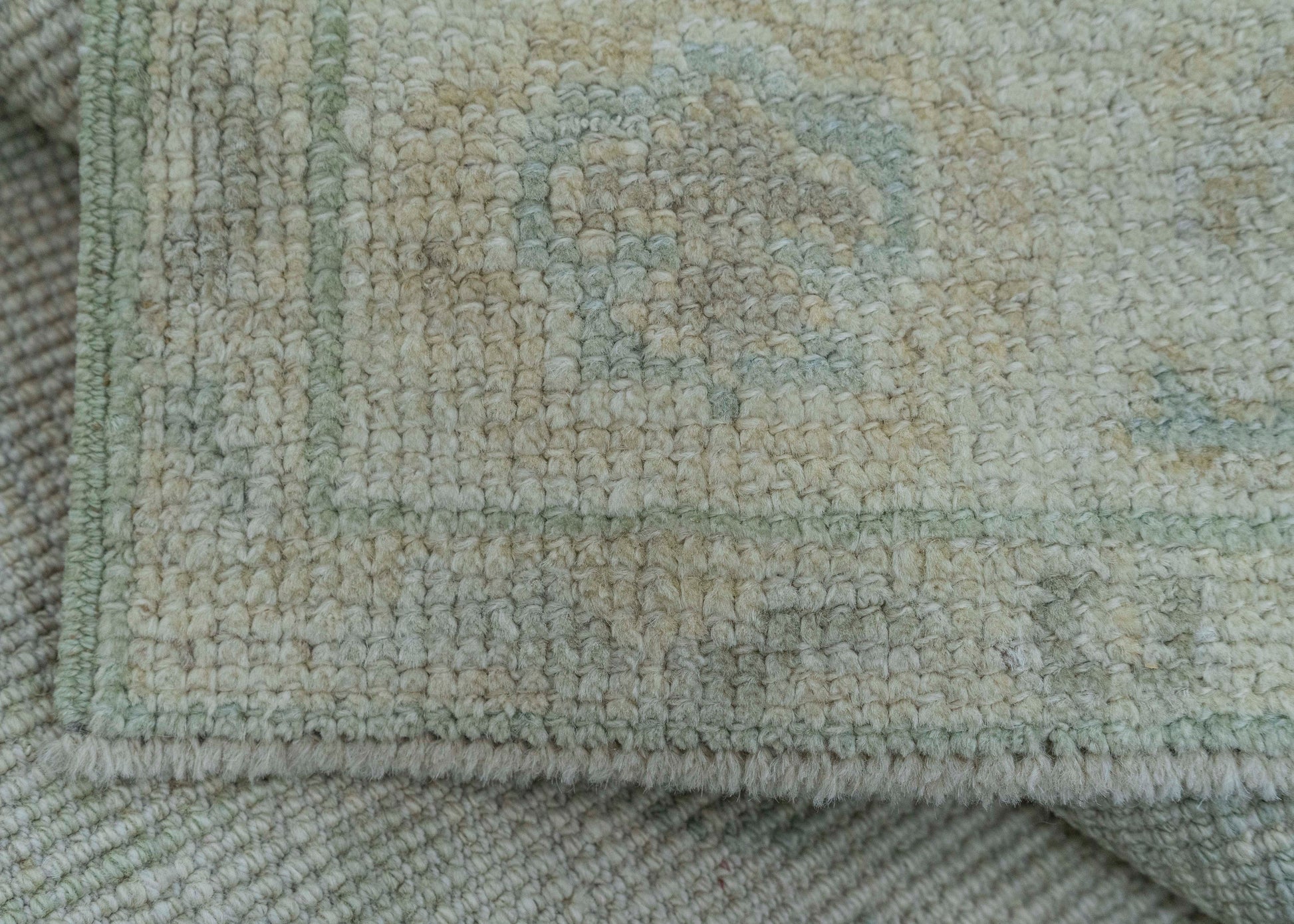 Turkish Oushak Rug 2'6" x 10'1" #19416