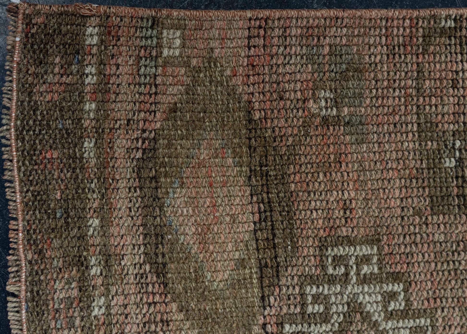 Turkish Vintage Rug 3' x 10'9" #19838