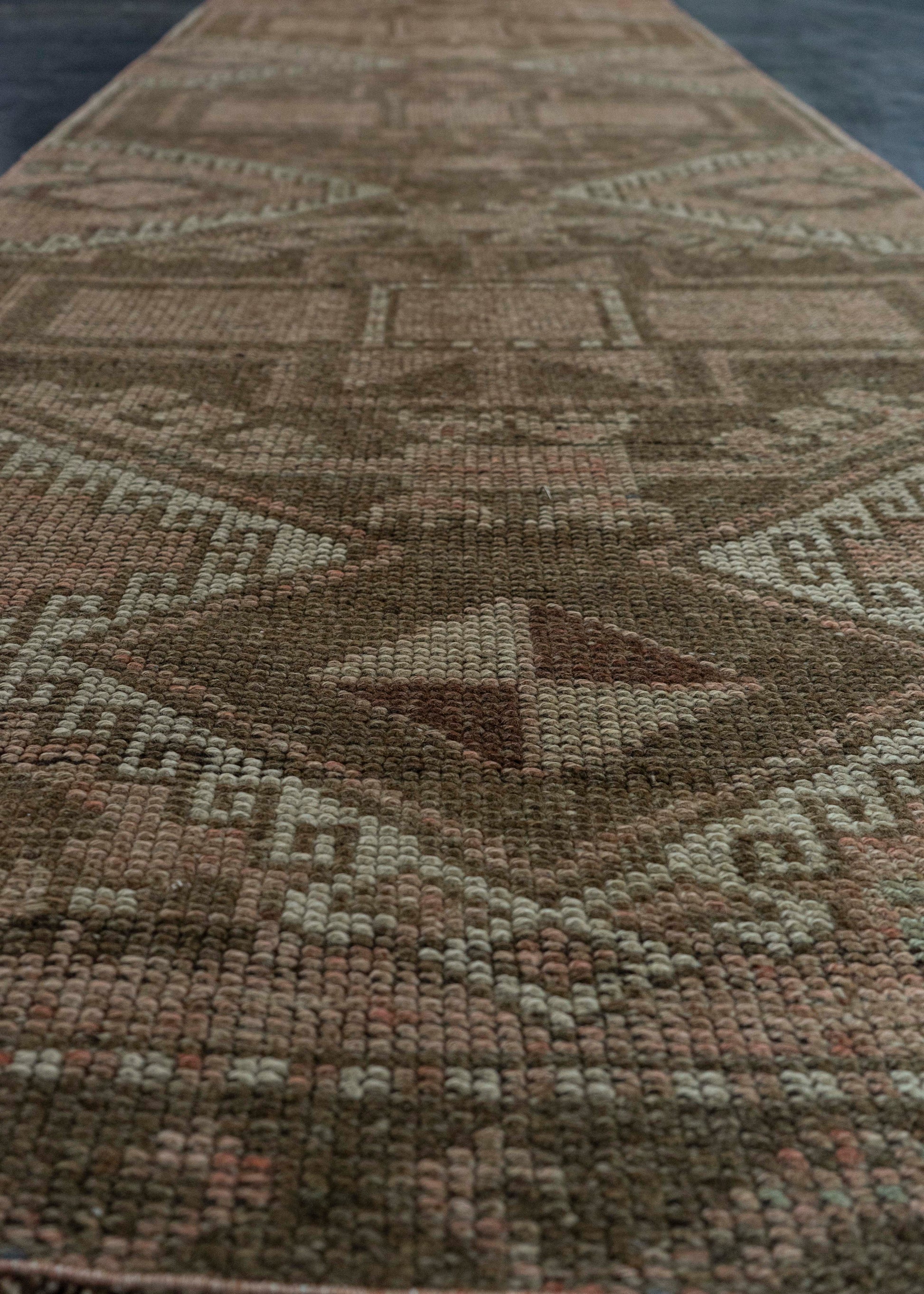 Turkish Vintage Rug 3' x 10'9" #19838